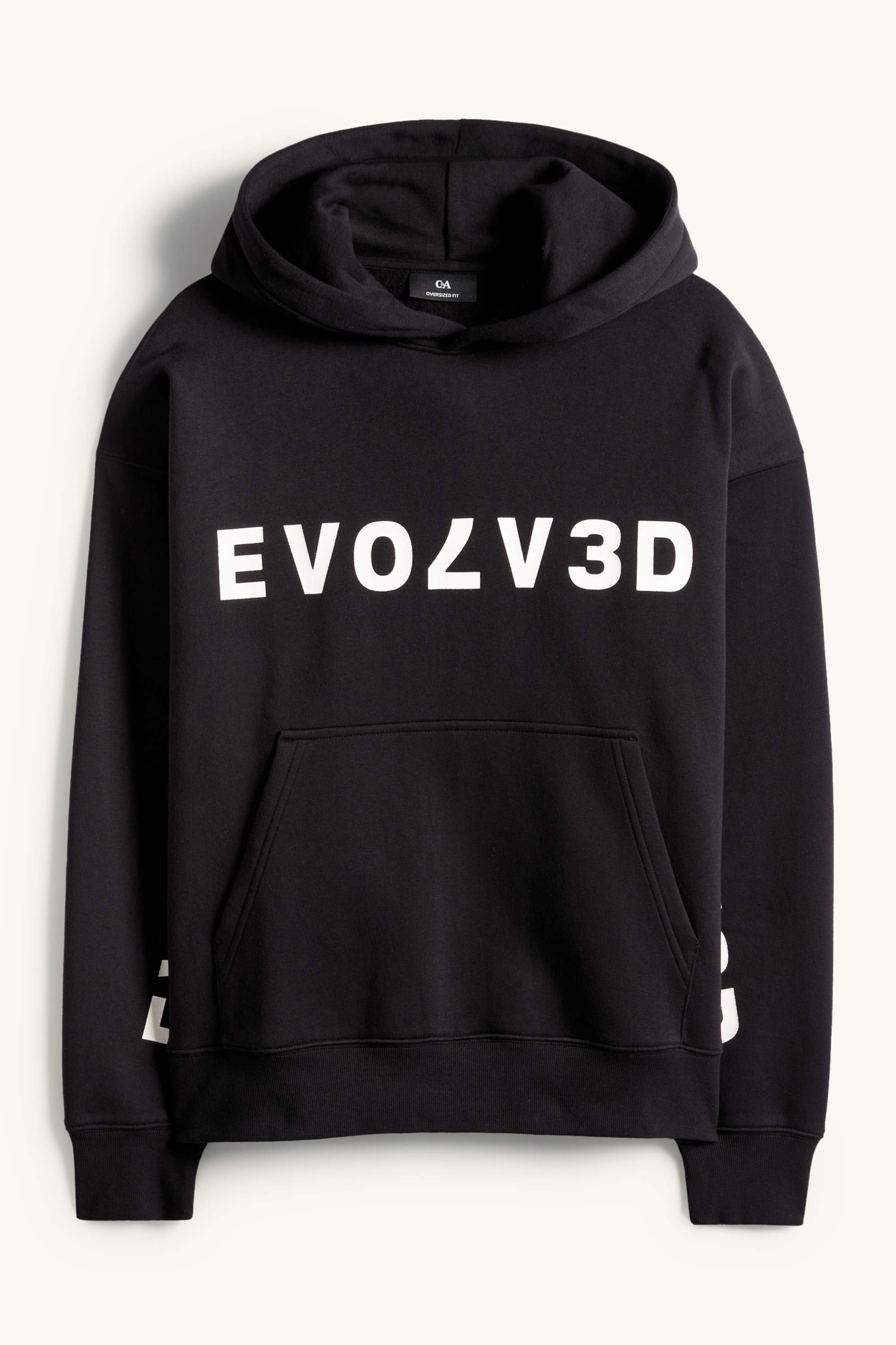 Oversized hoodie black