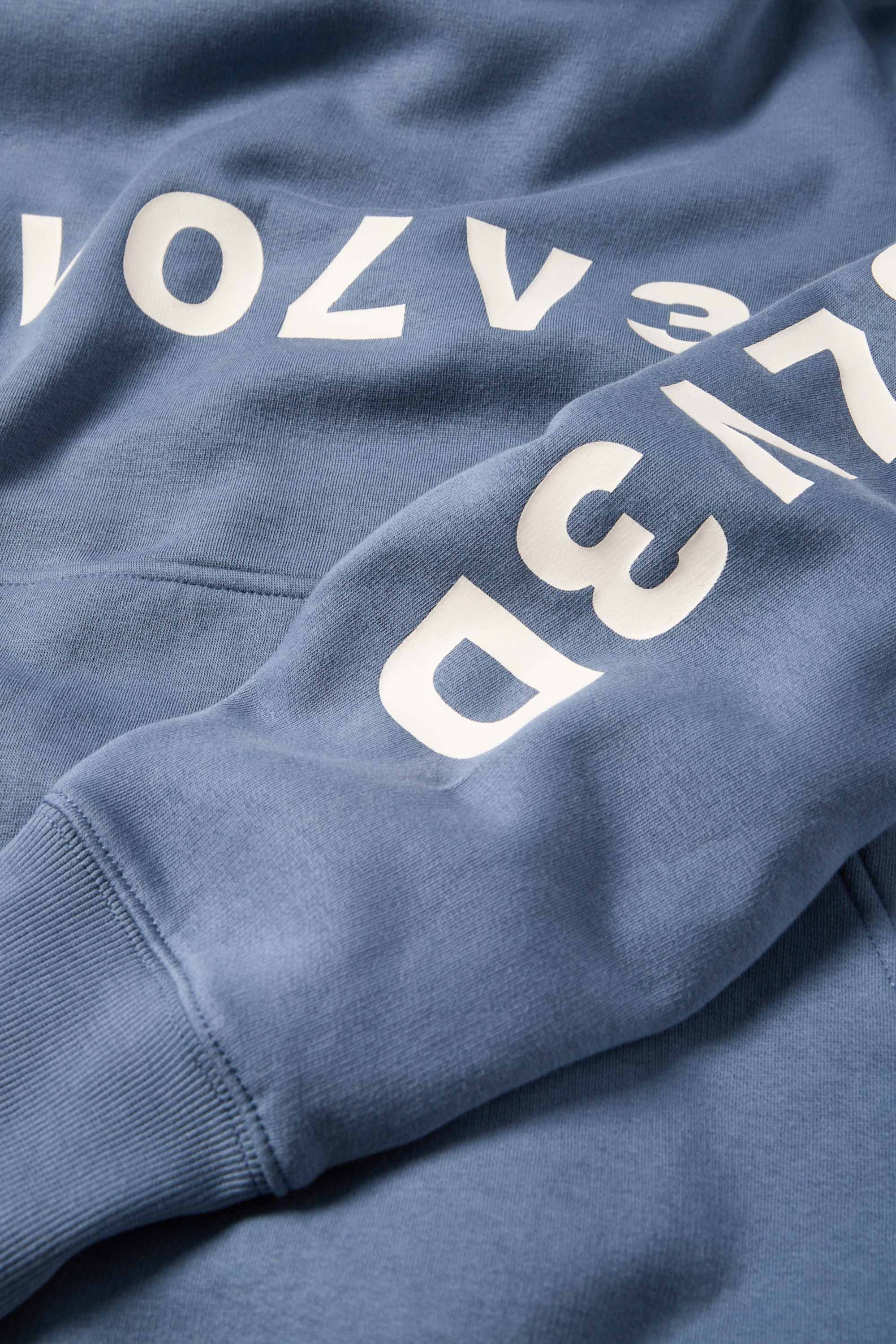 Oversized hoodie blue