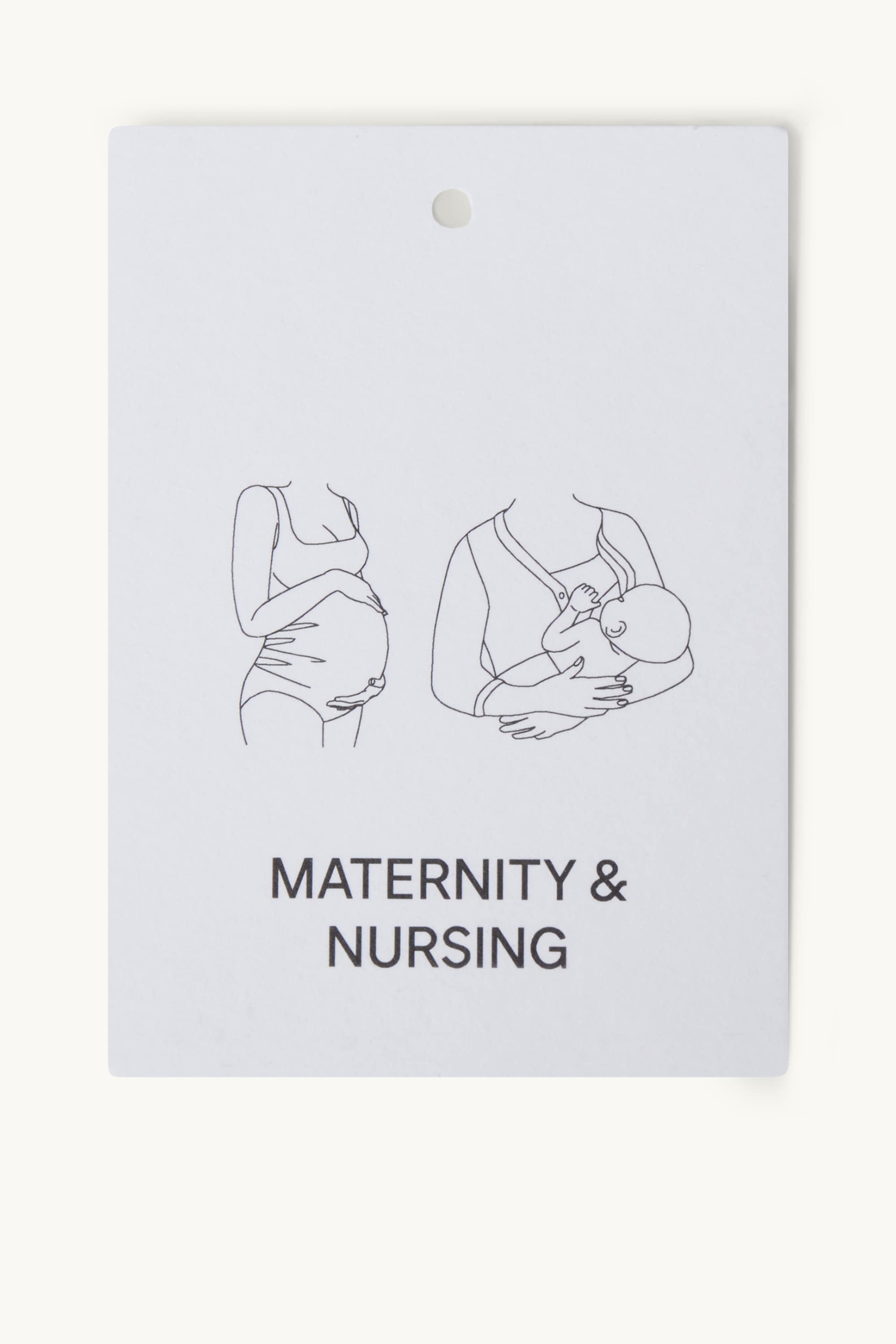 Maternity - pyjama top black