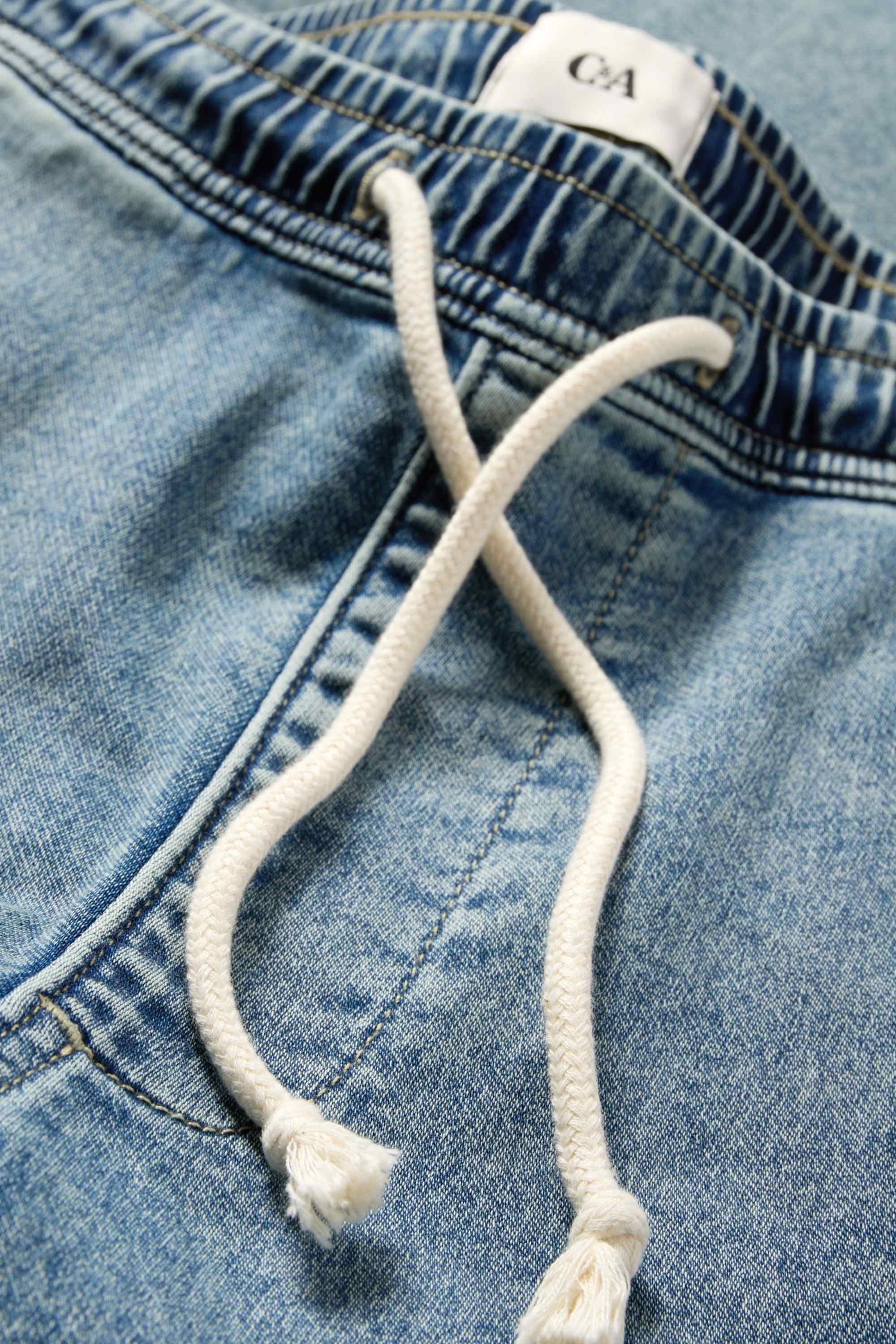 Denim joggers - LYCRA® denim-light blue