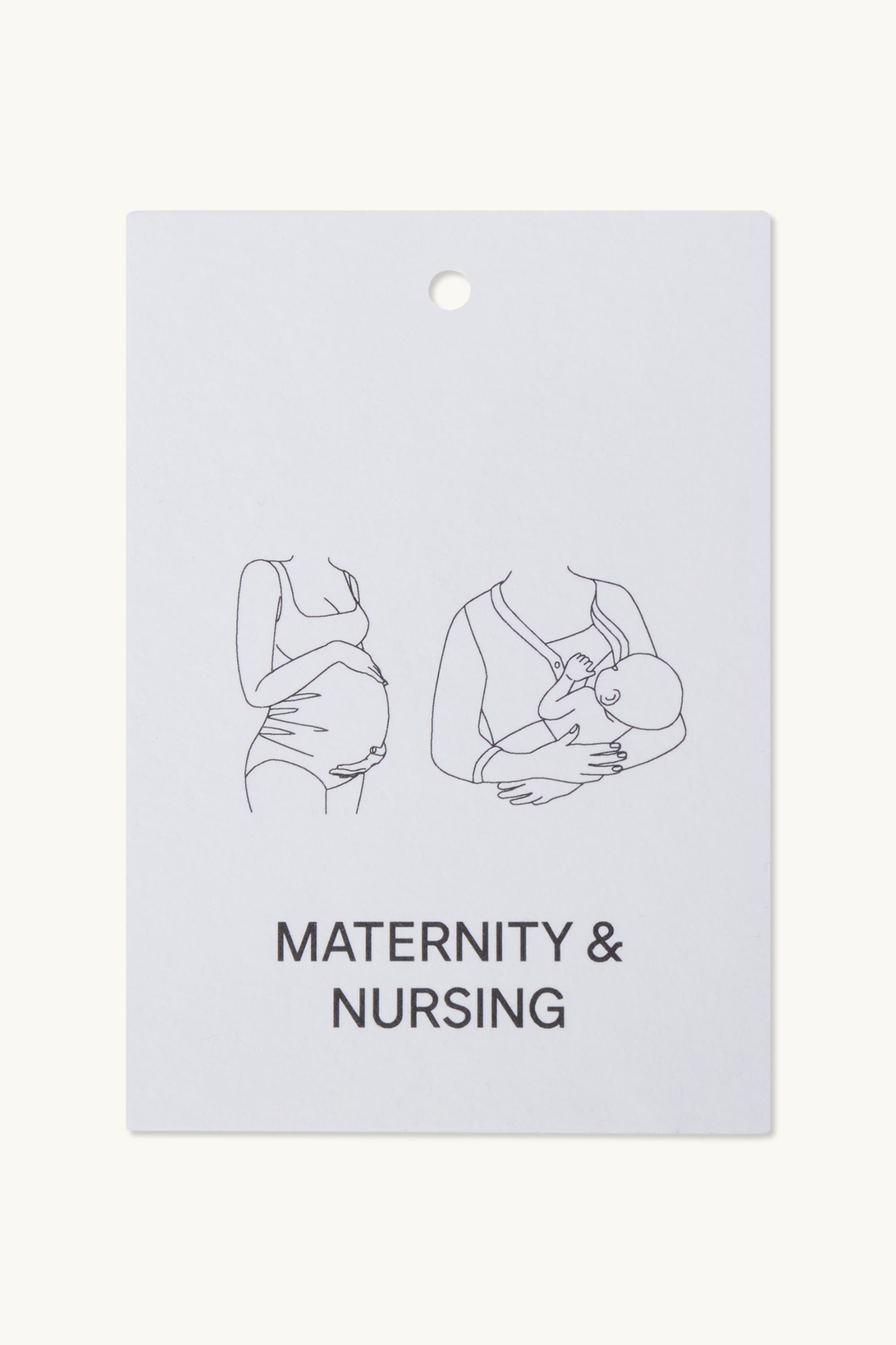 Nursing pyjamas light beige