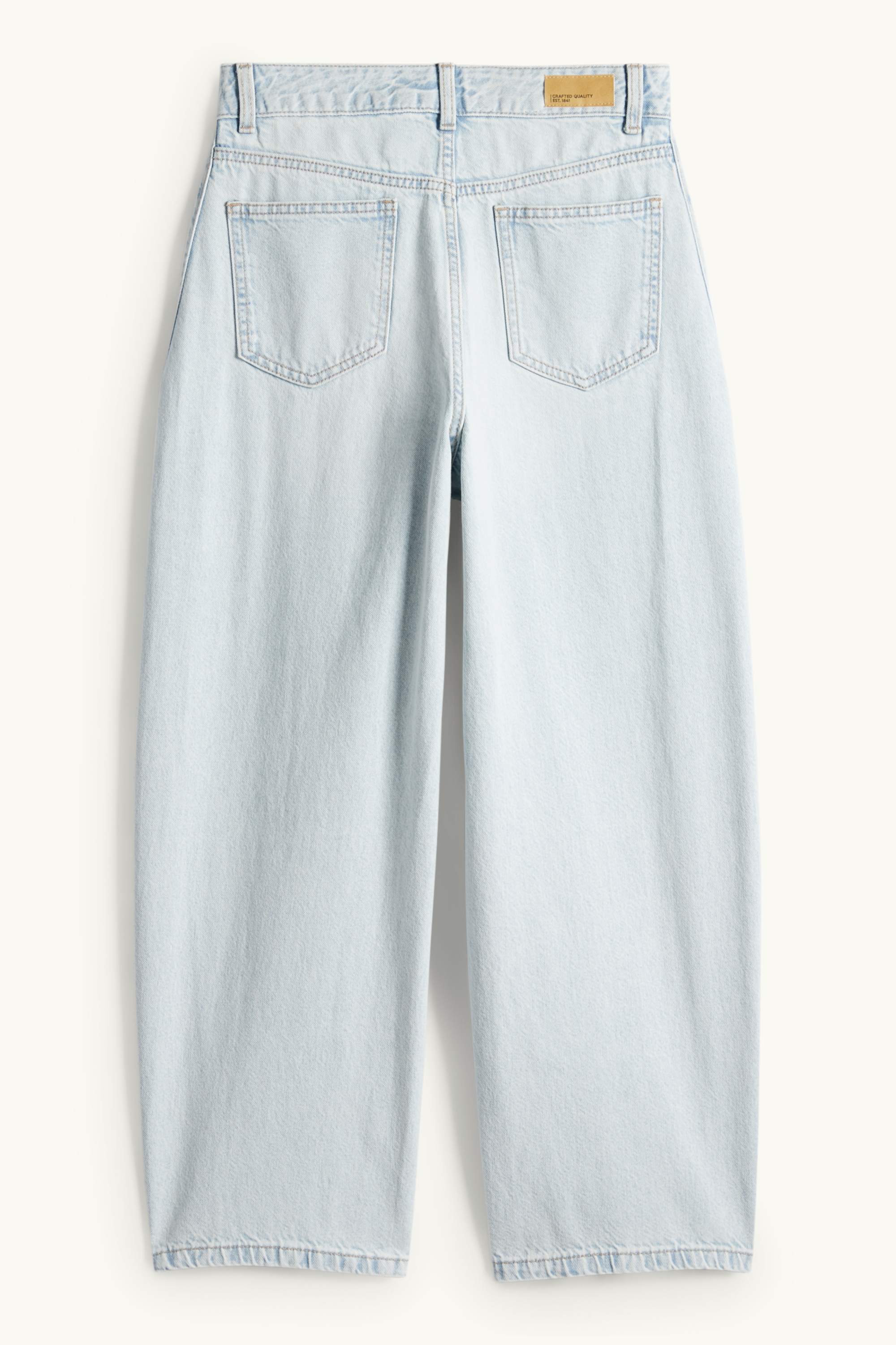 Balloon jeans denim-light blue