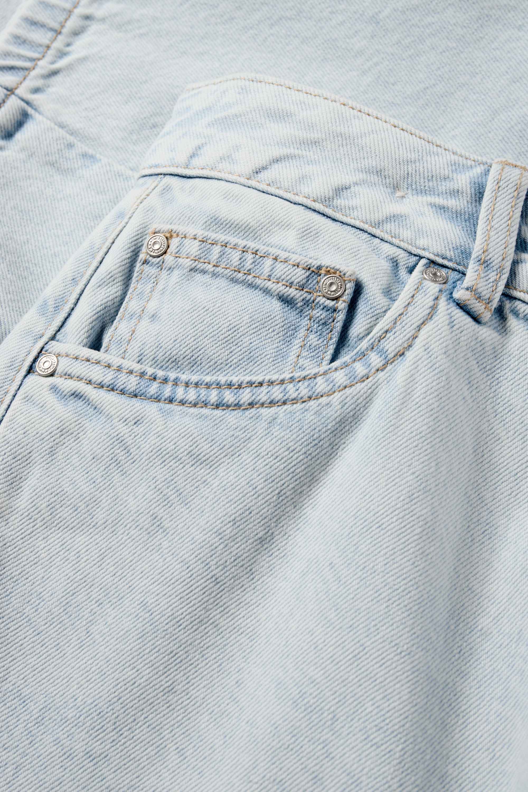 Balloon jeans denim-light blue