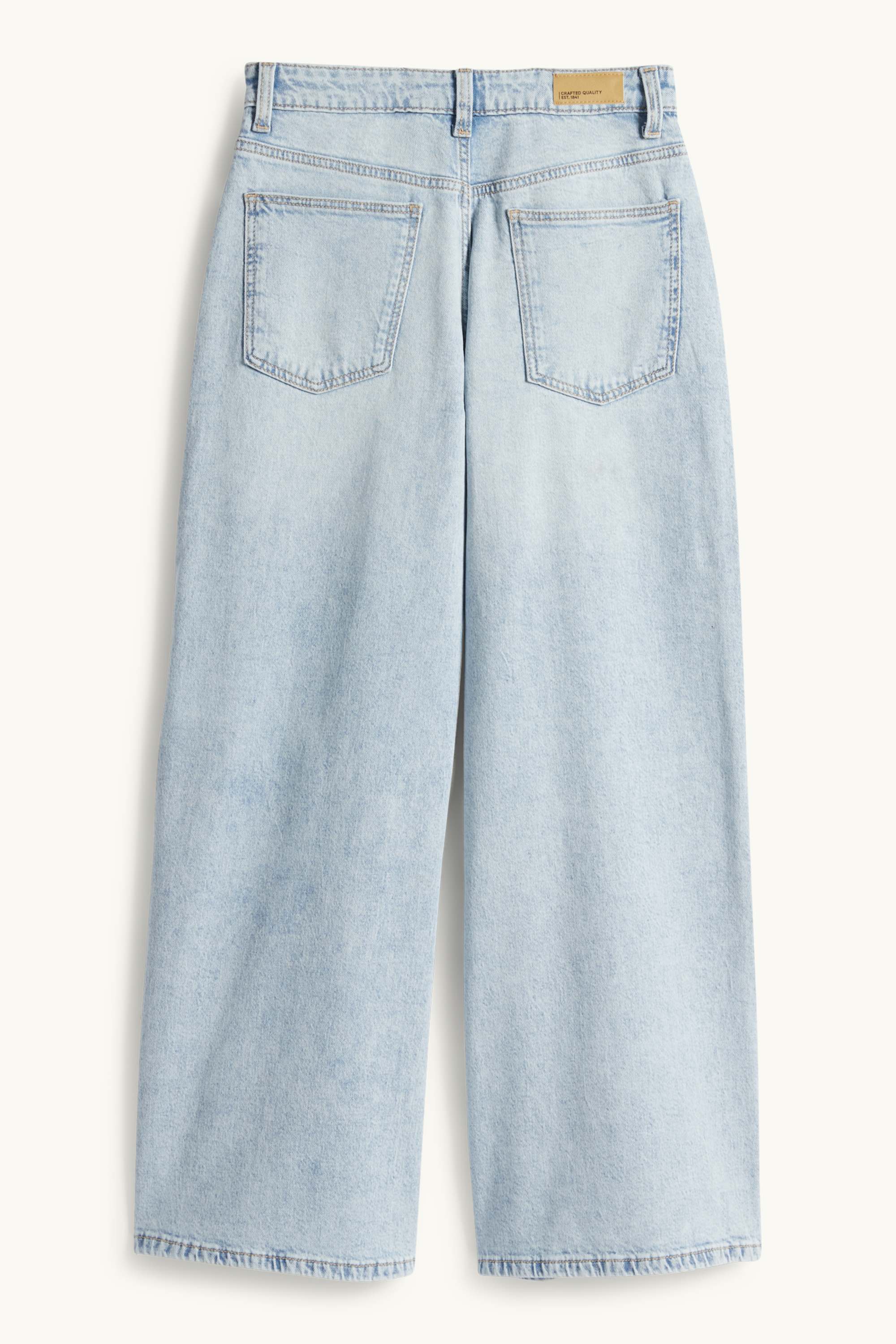 Wide leg jeans denim-light blue