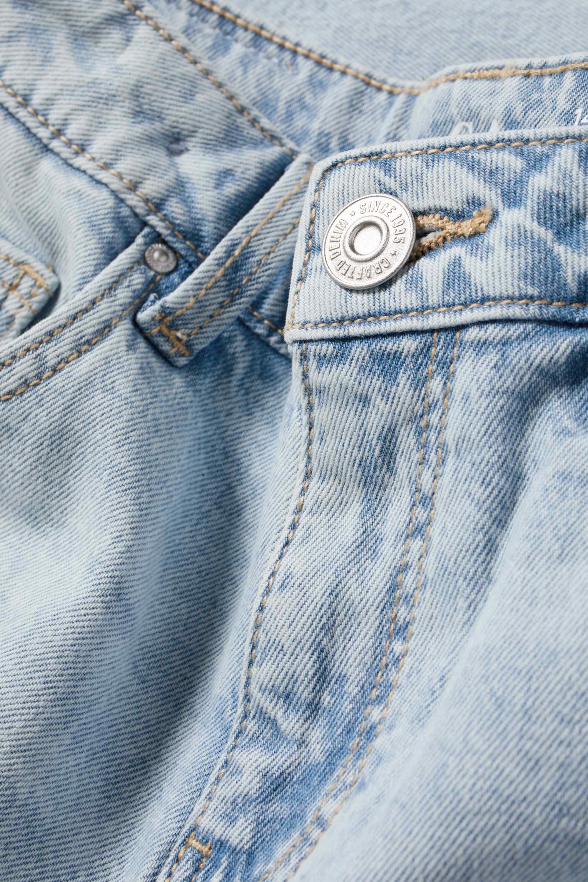 Wide leg jeans denim-light blue