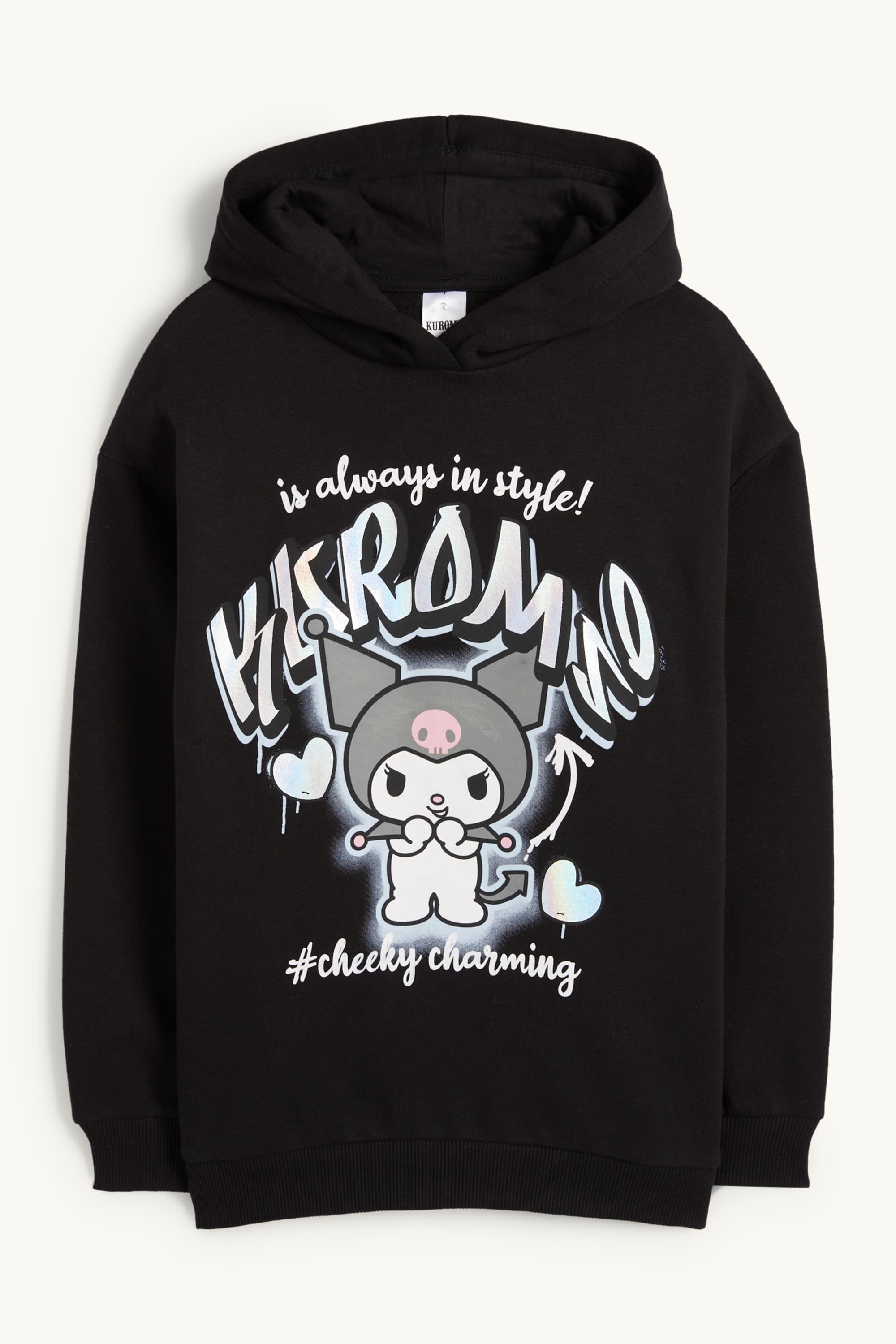 Kuromi - hoodie black
