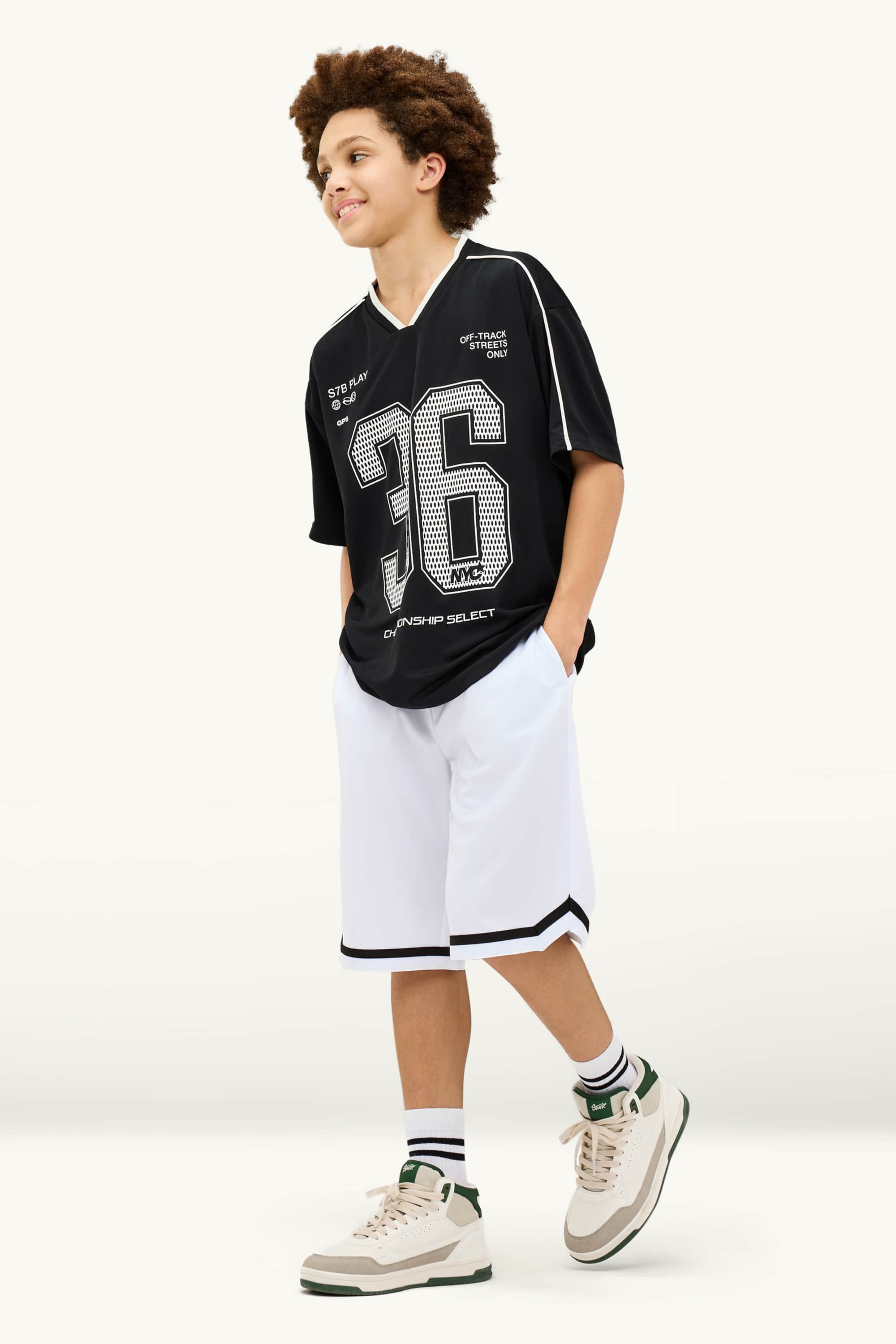 Multipack of 2 - short sleeve T-shirt white / black