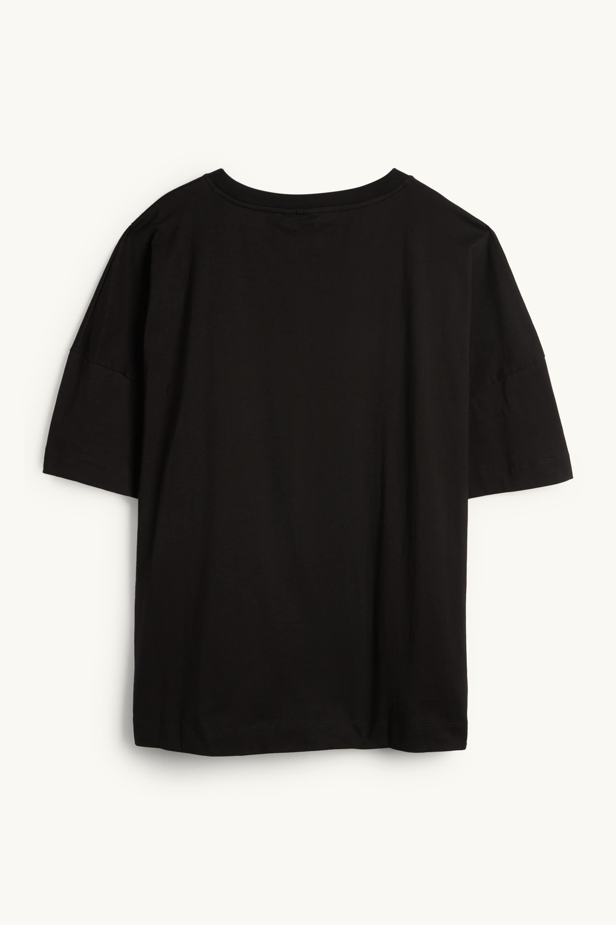 T-shirt - regular fit - shiny - Snoopy black