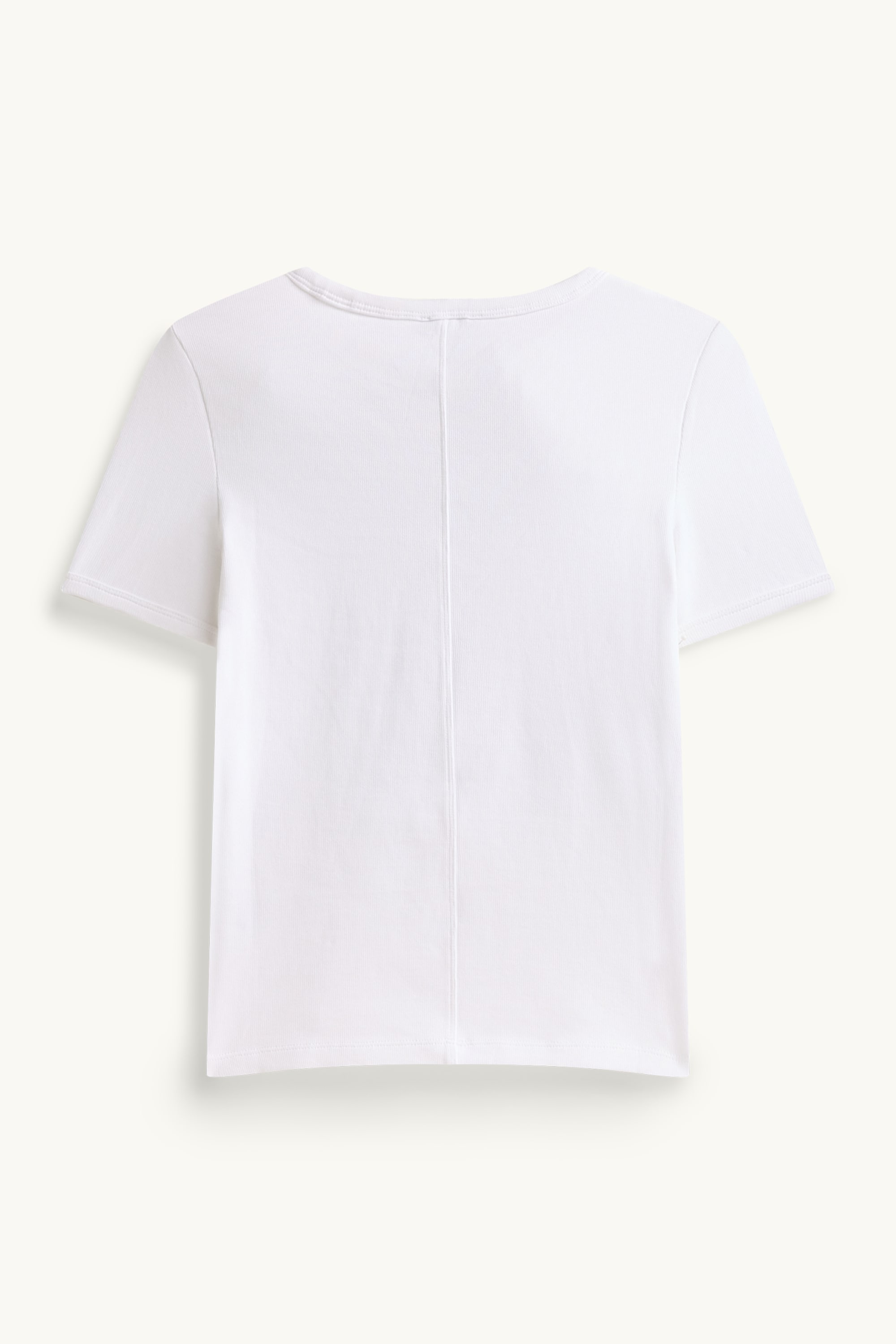 T-shirt - slim fit white