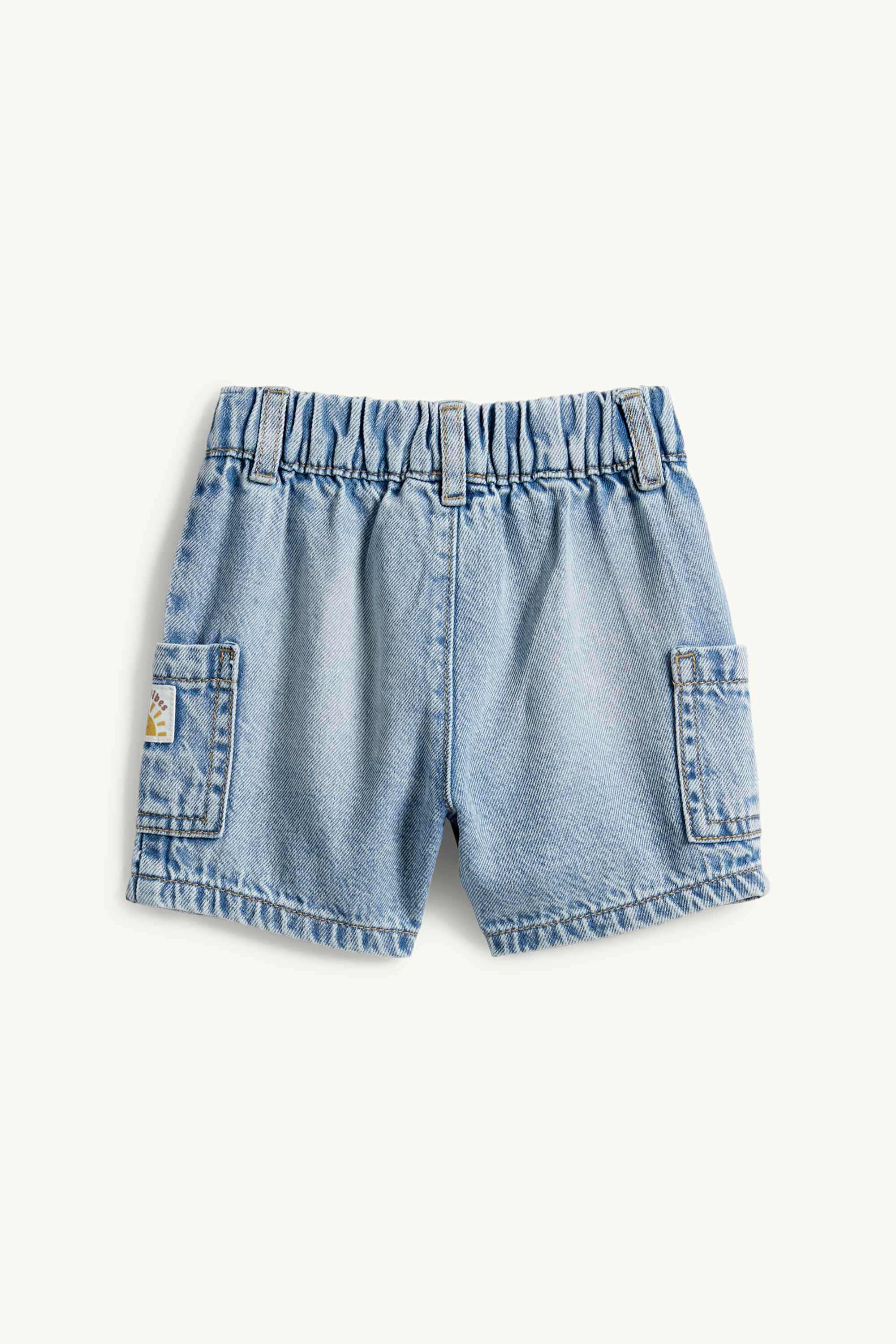 Sun - denim baby shorts denim-light blue