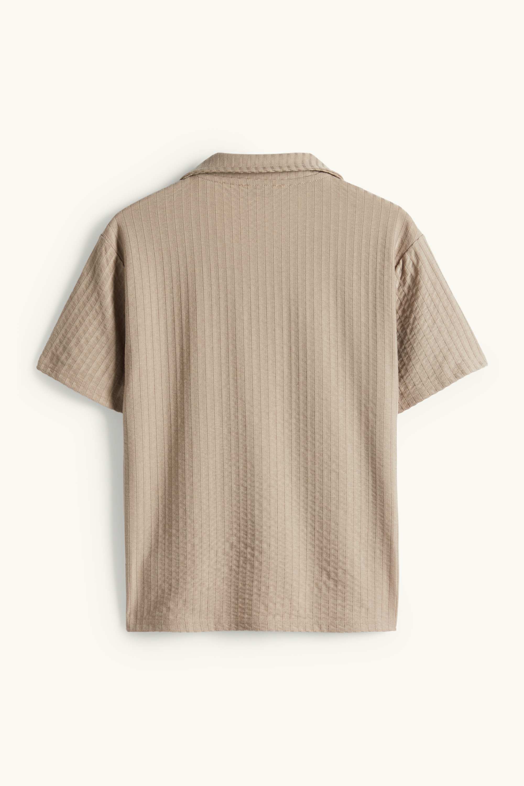 Shirt - ribbed light brown