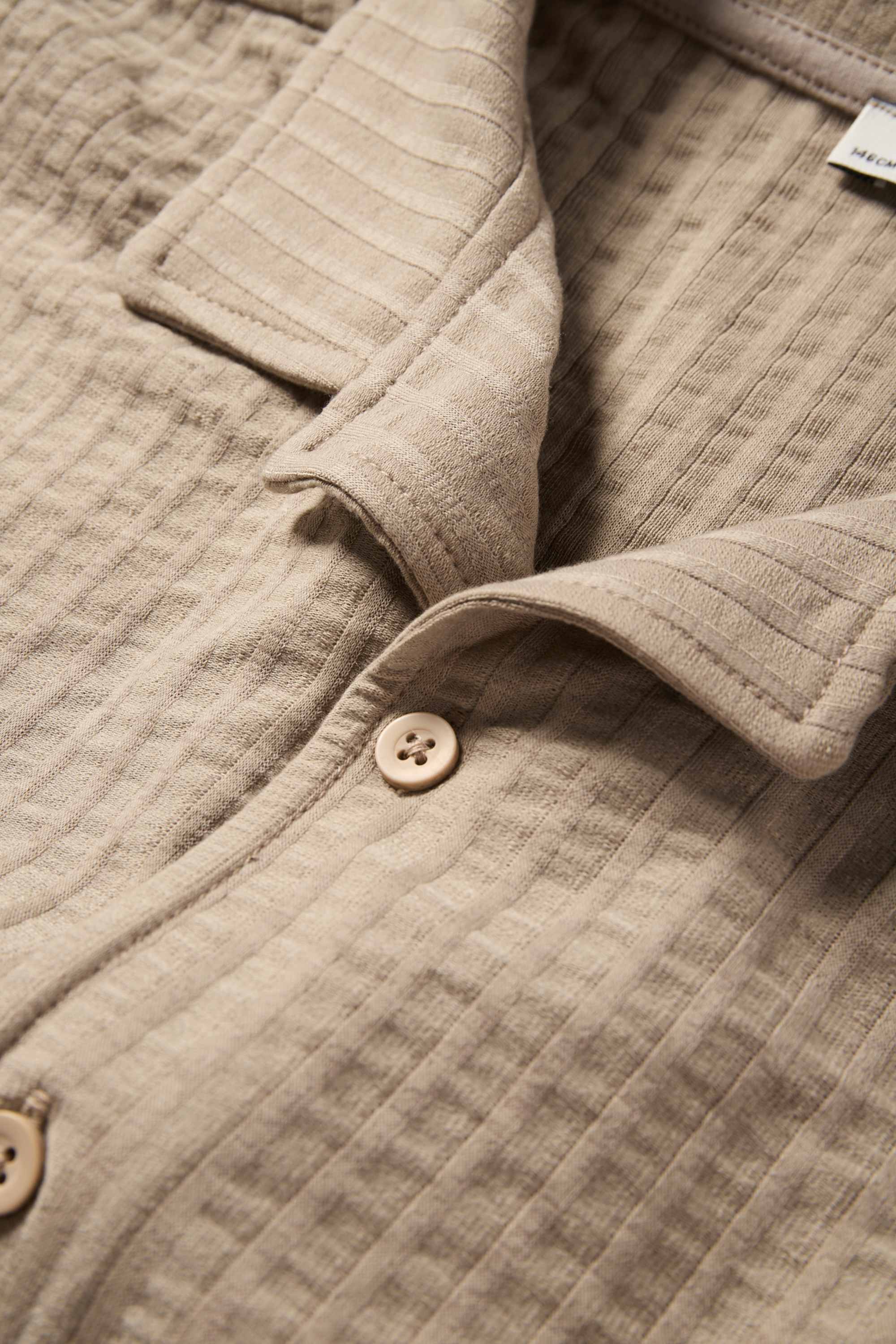 Shirt - ribbed light brown