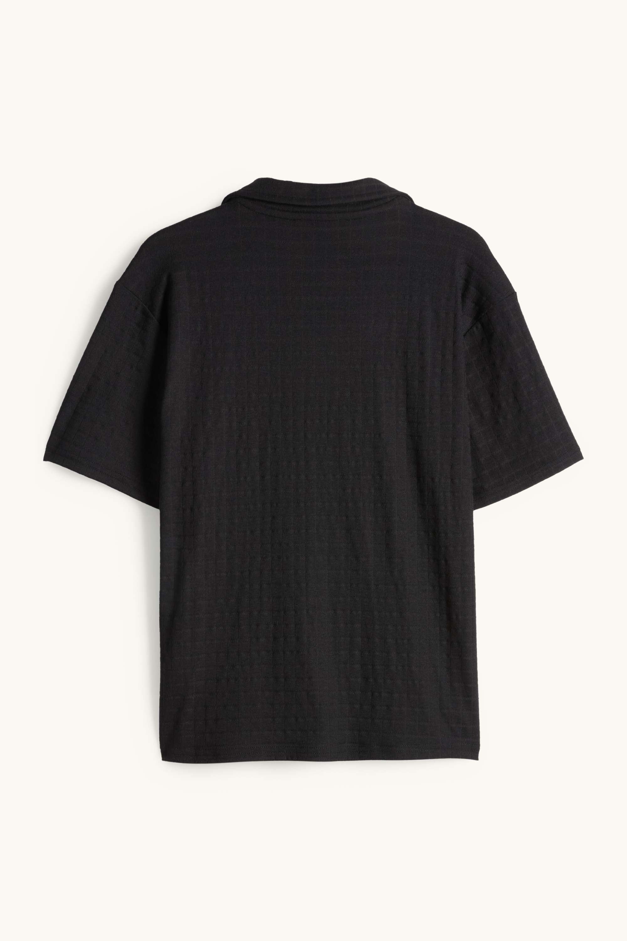 Shirt - textured black