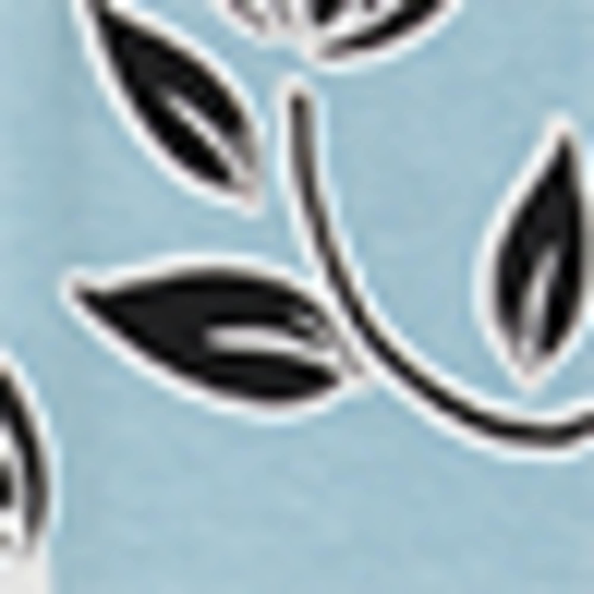 Viscose pyjama bottoms - floral blue