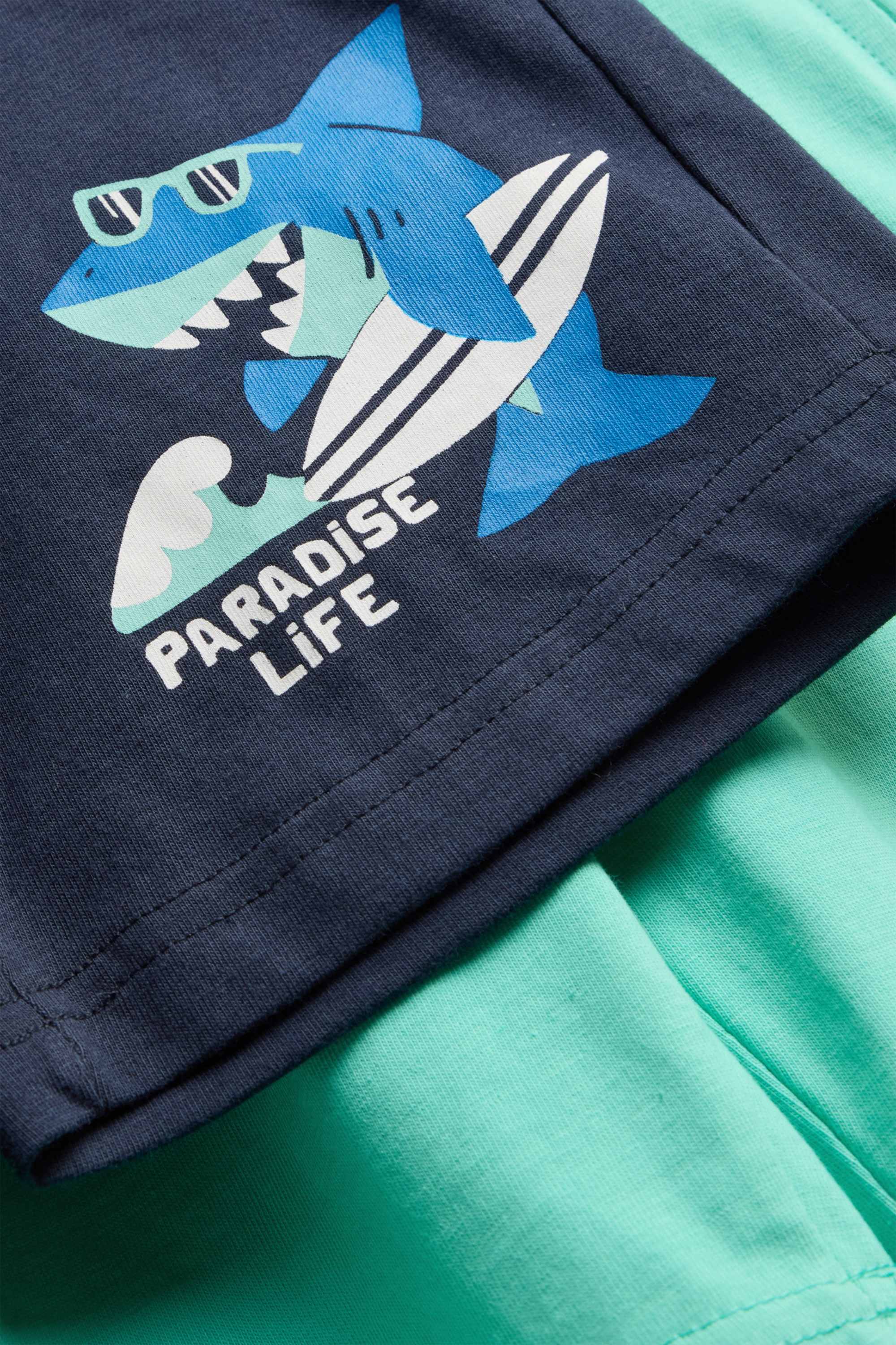 Multipack of 2 - shark - shorts dark blue