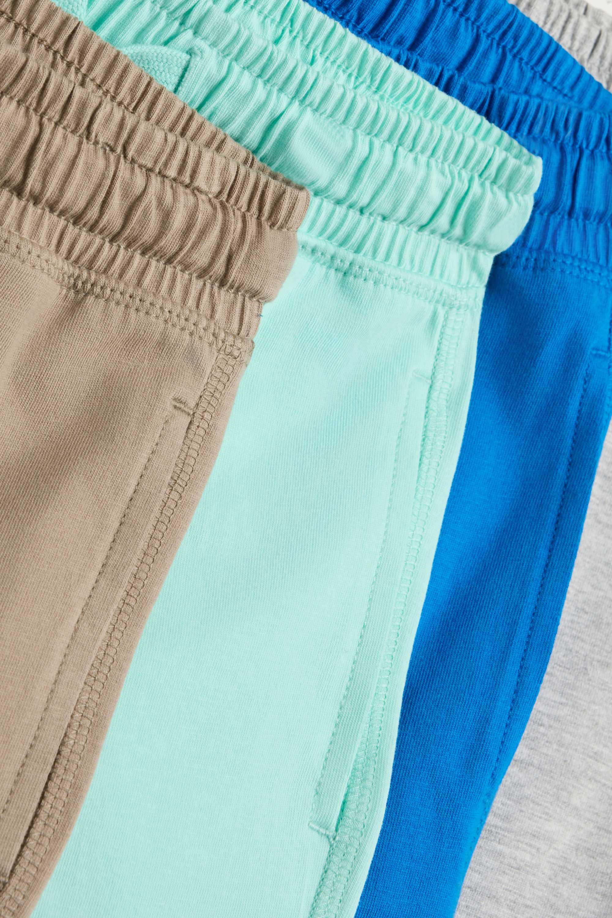 Multipack of 5 - sweat shorts blue