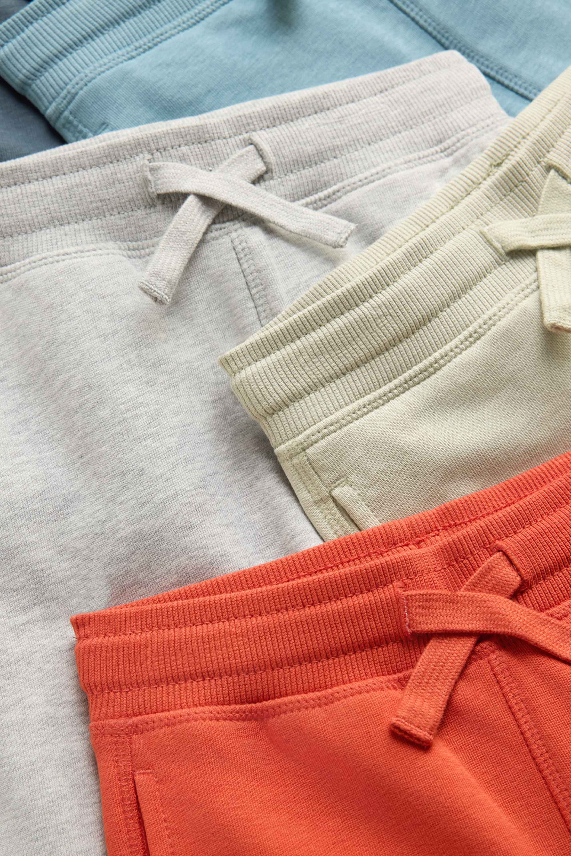Multipack of 5 - sweat shorts orange / blue