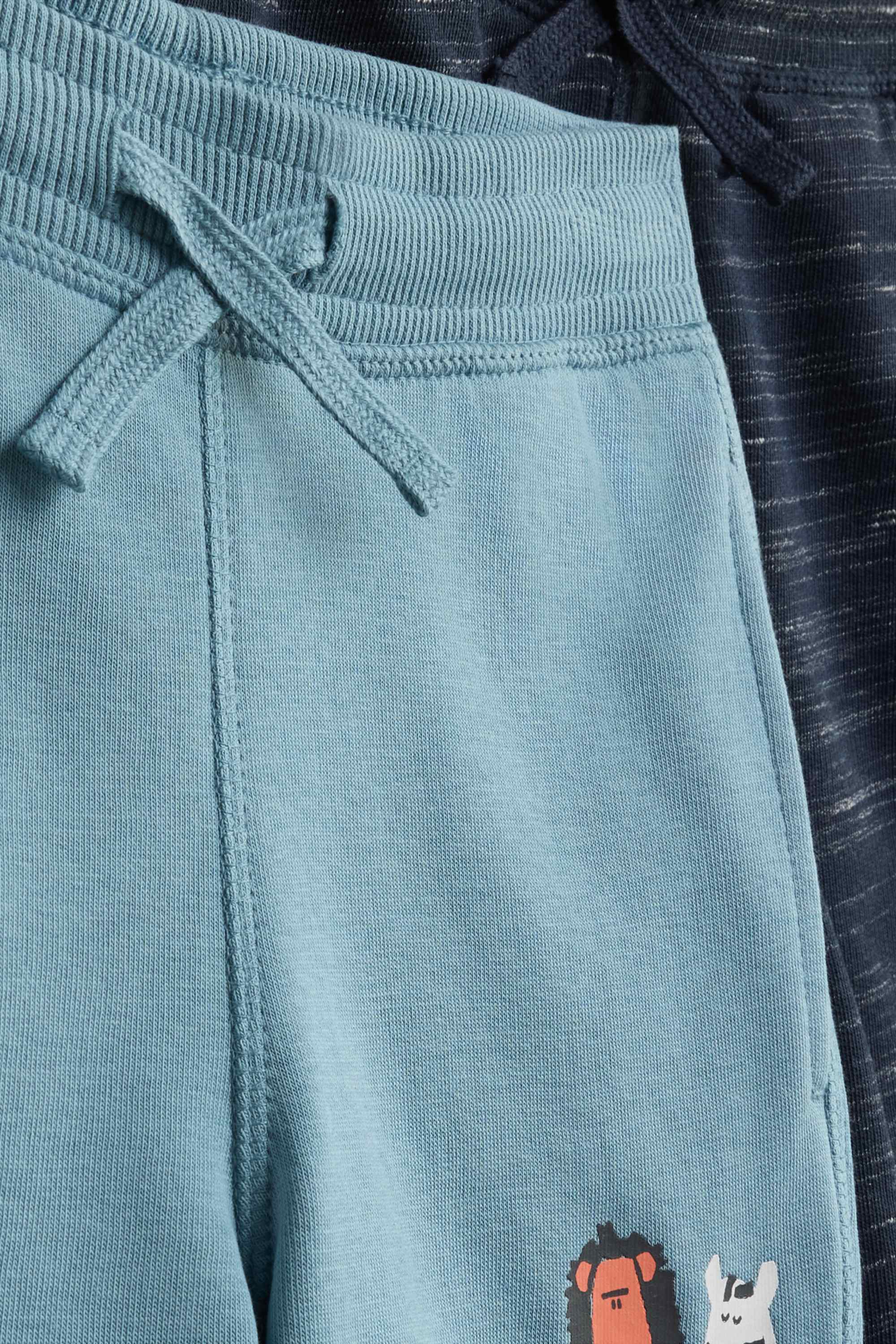 Multipack of 2 - animals - sweat shorts blue / light blue