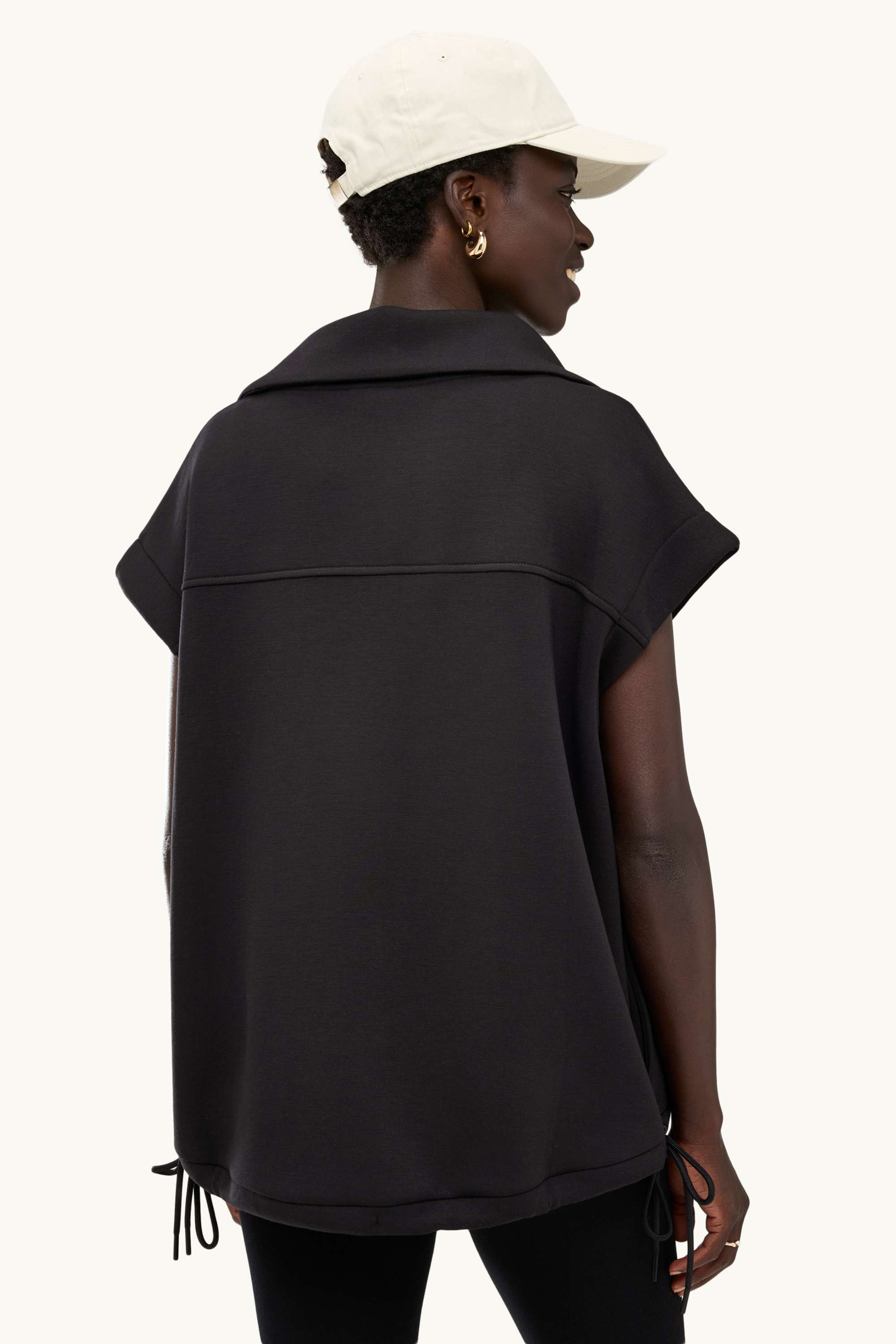 Sweat gilet black