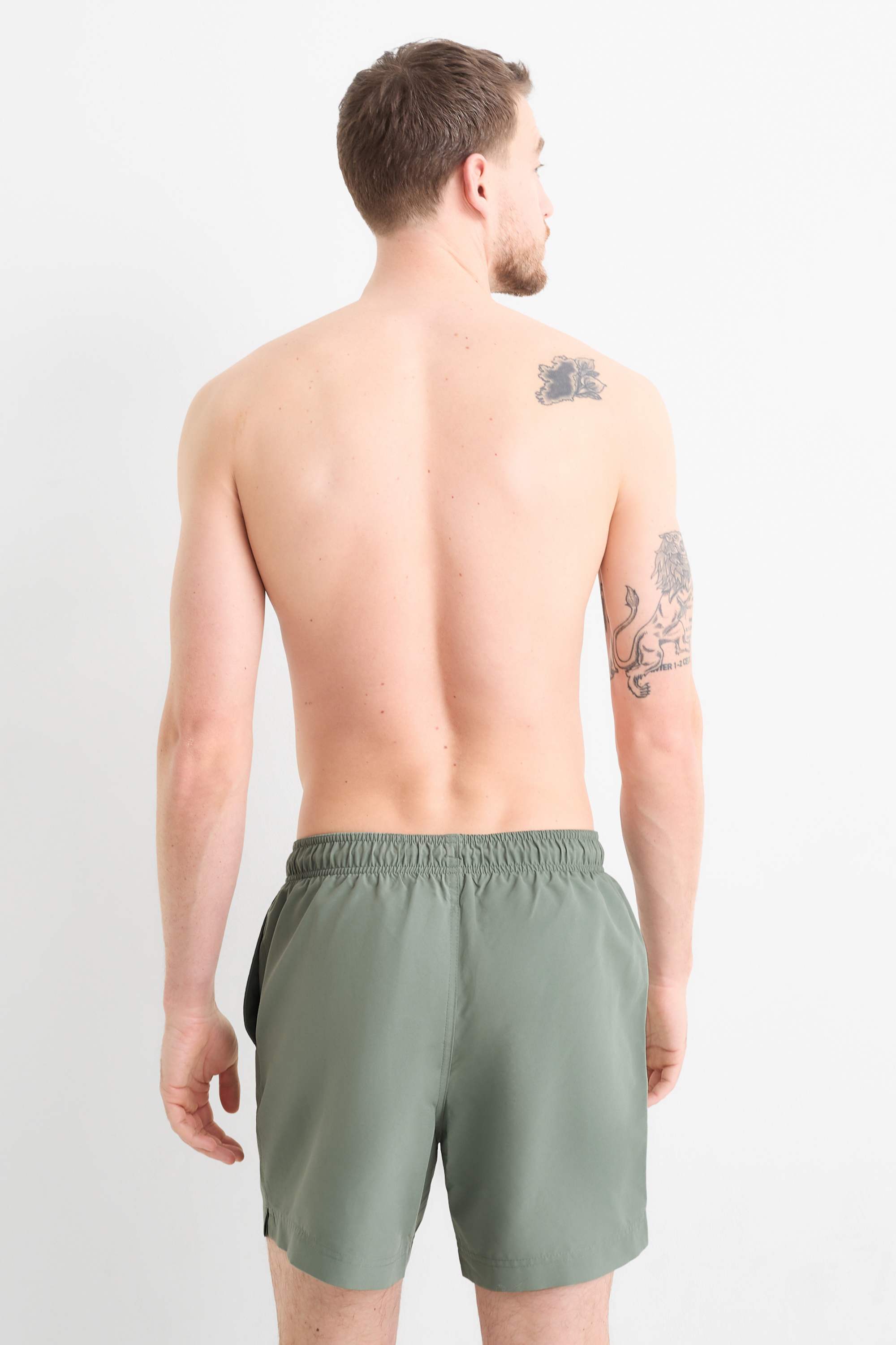 Swim shorts green