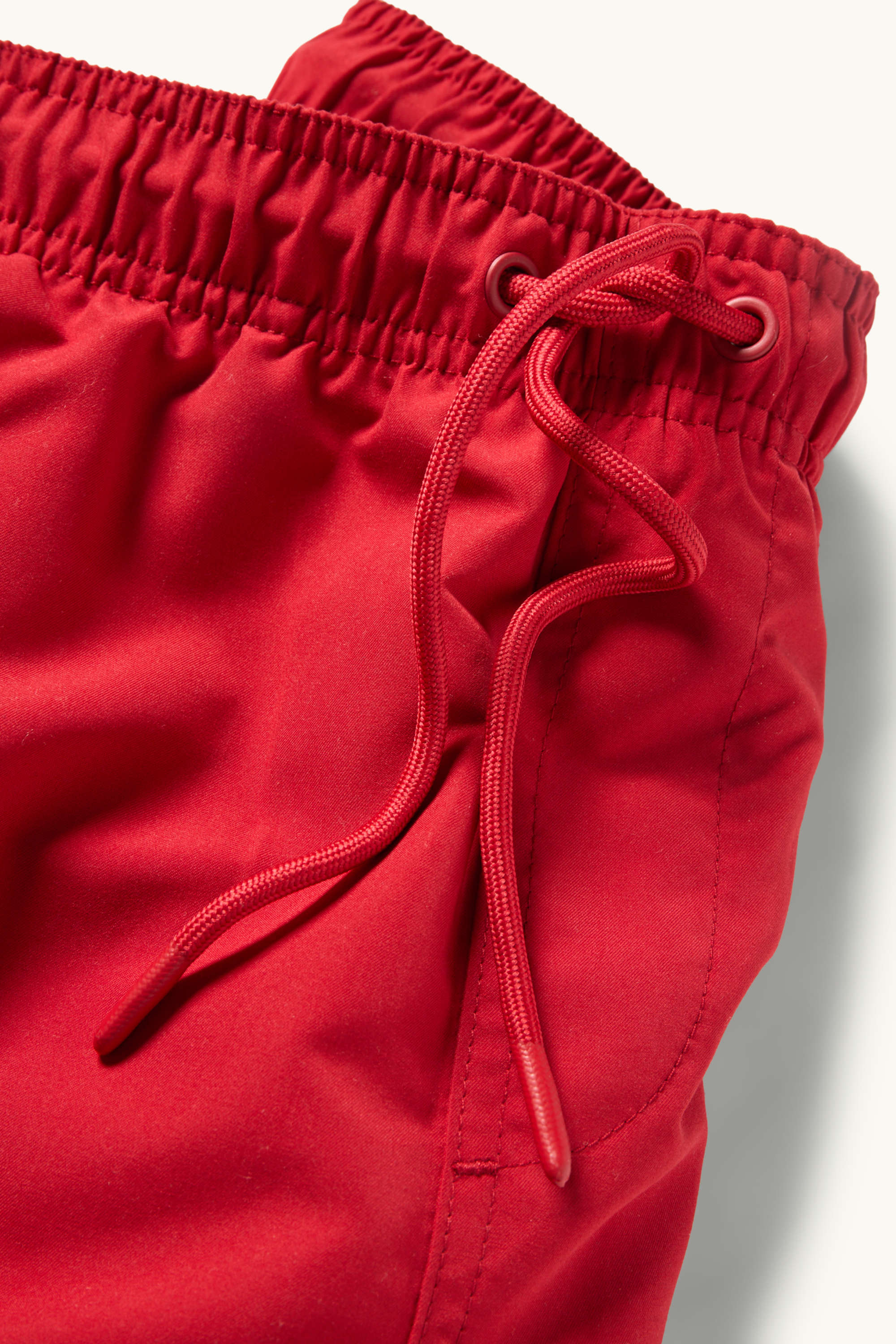 Swim shorts red
