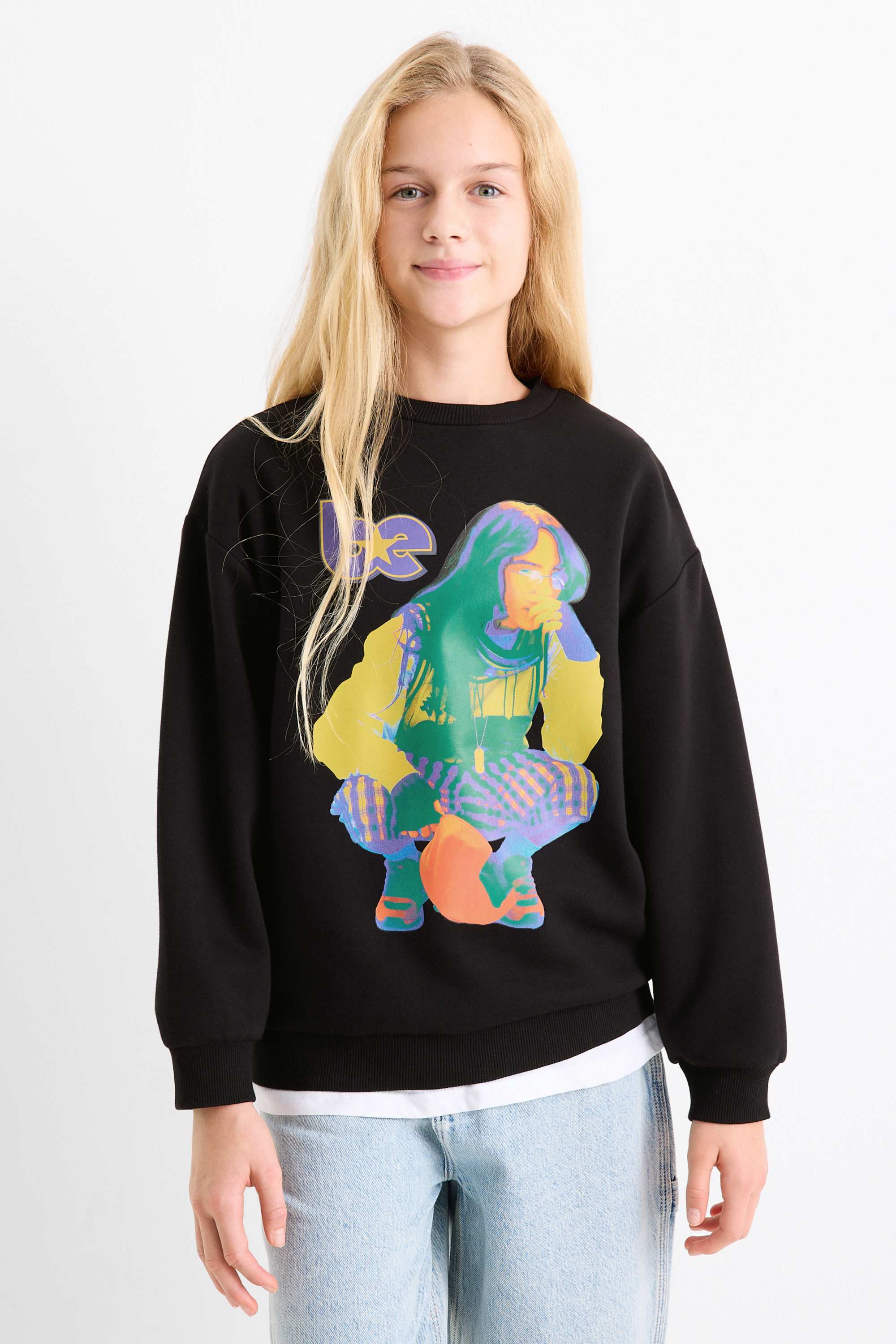 Billie Eilish - sweatshirt black