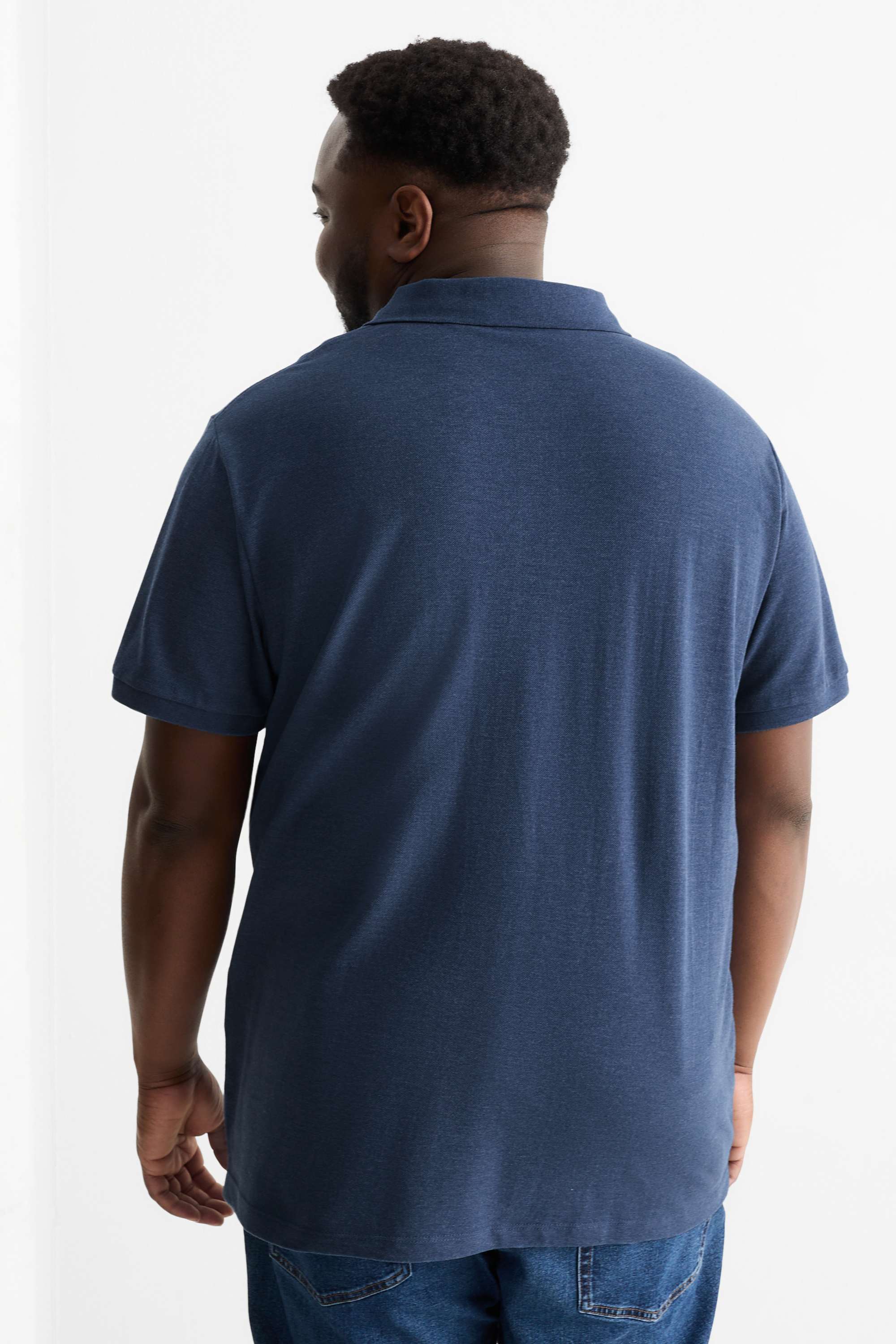 Polo shirt - regular fit dark blue