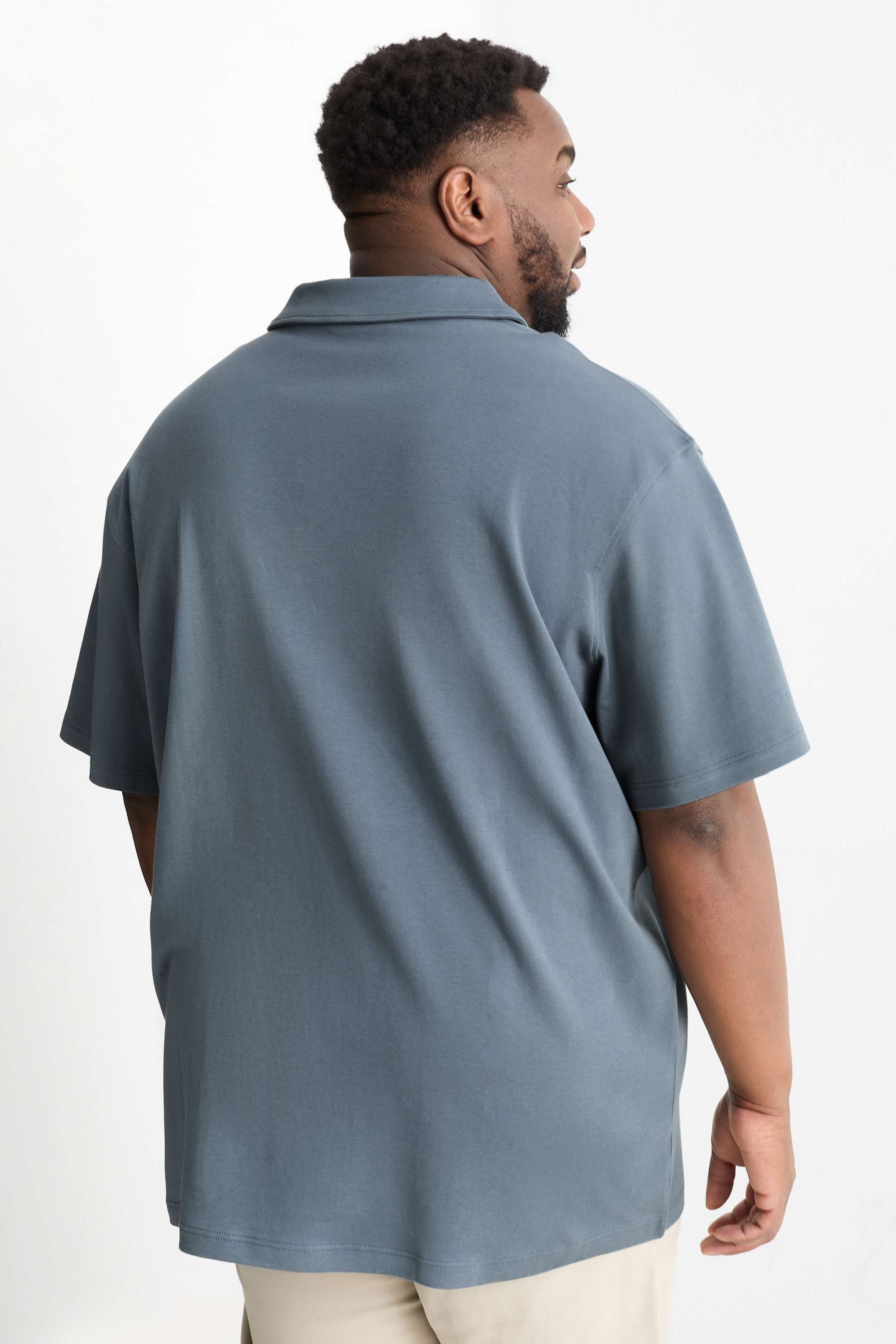 Polo shirt - regular fit blue