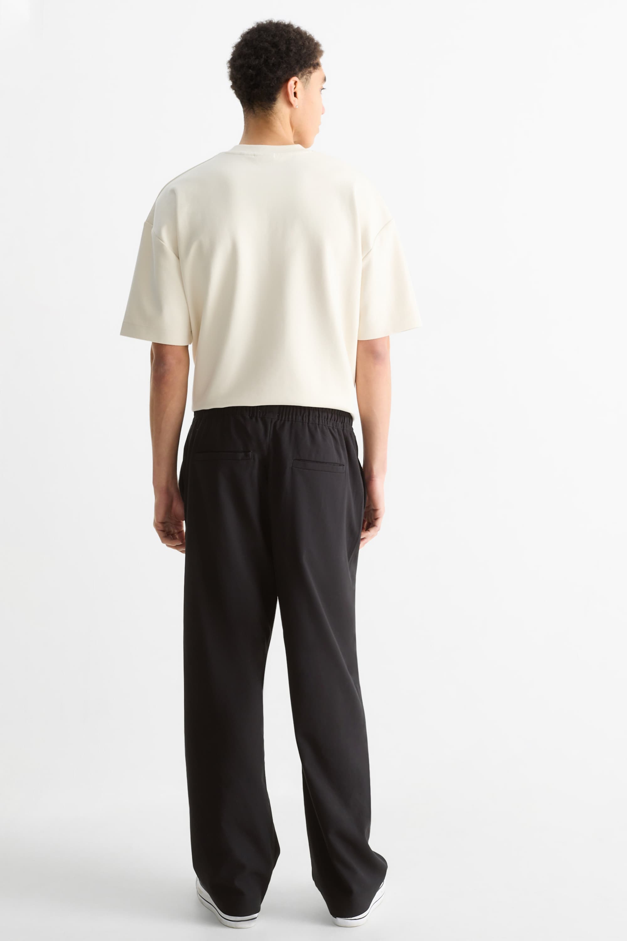 Trousers black
