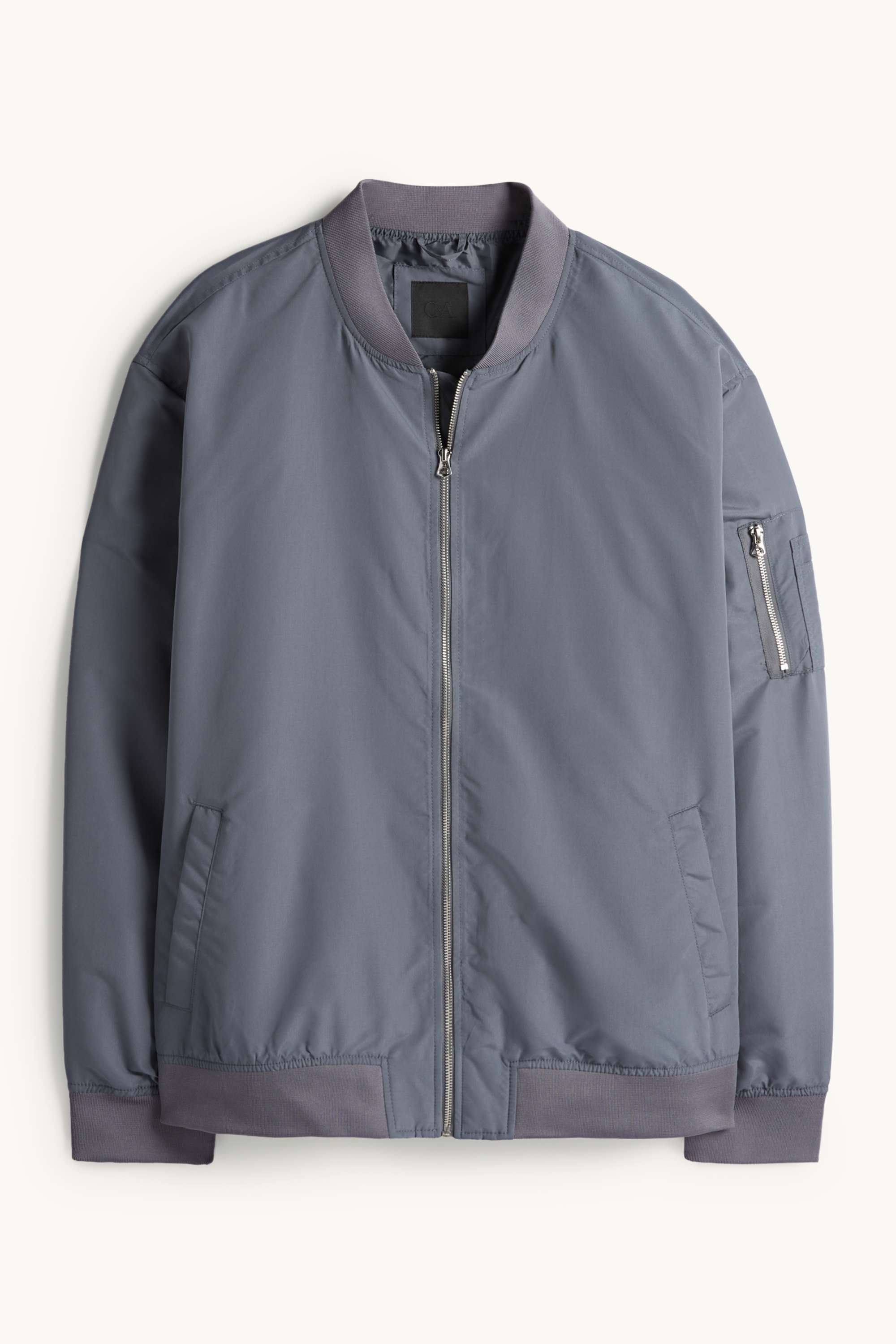Bomber jacket dark gray