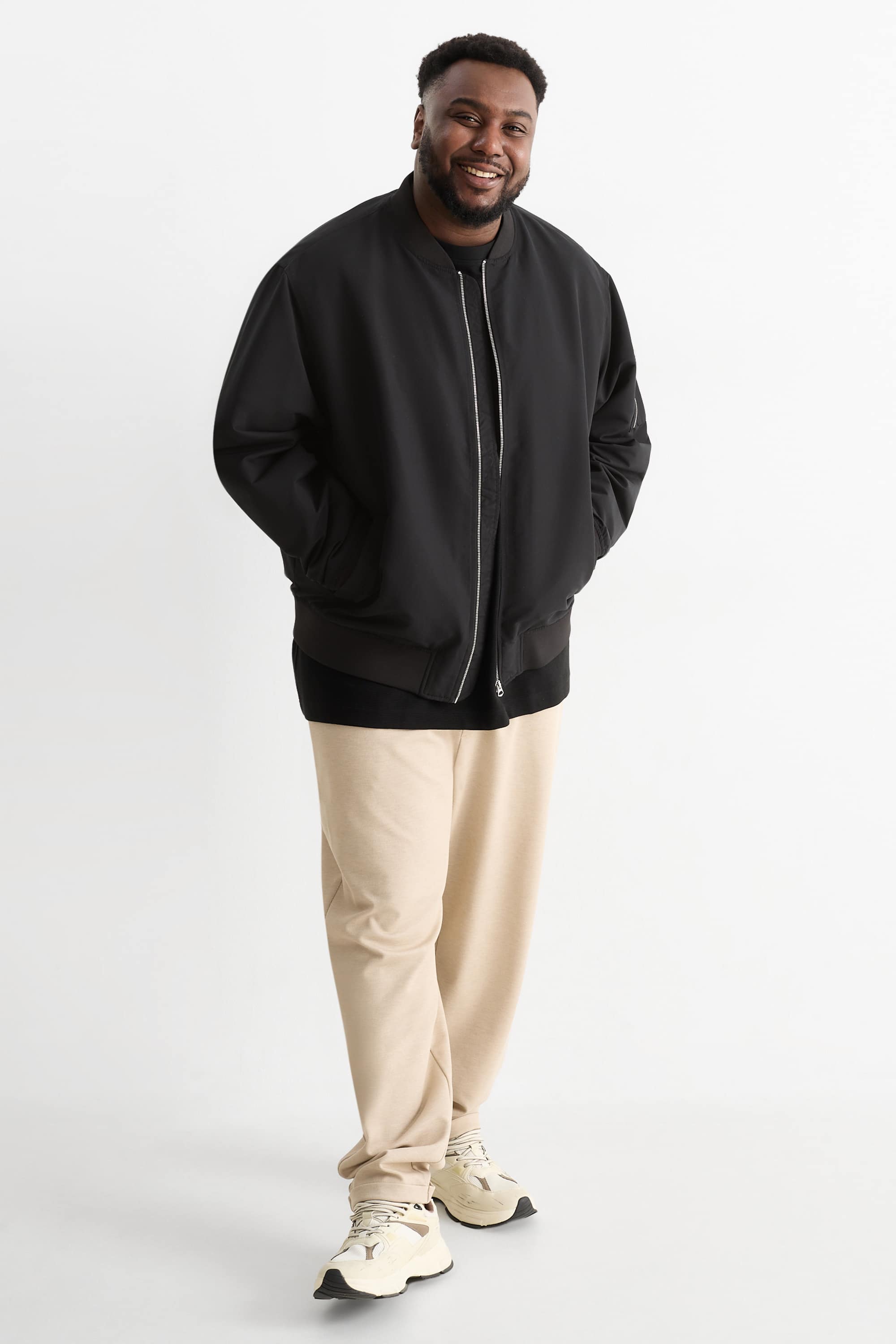 Bomber jacket black