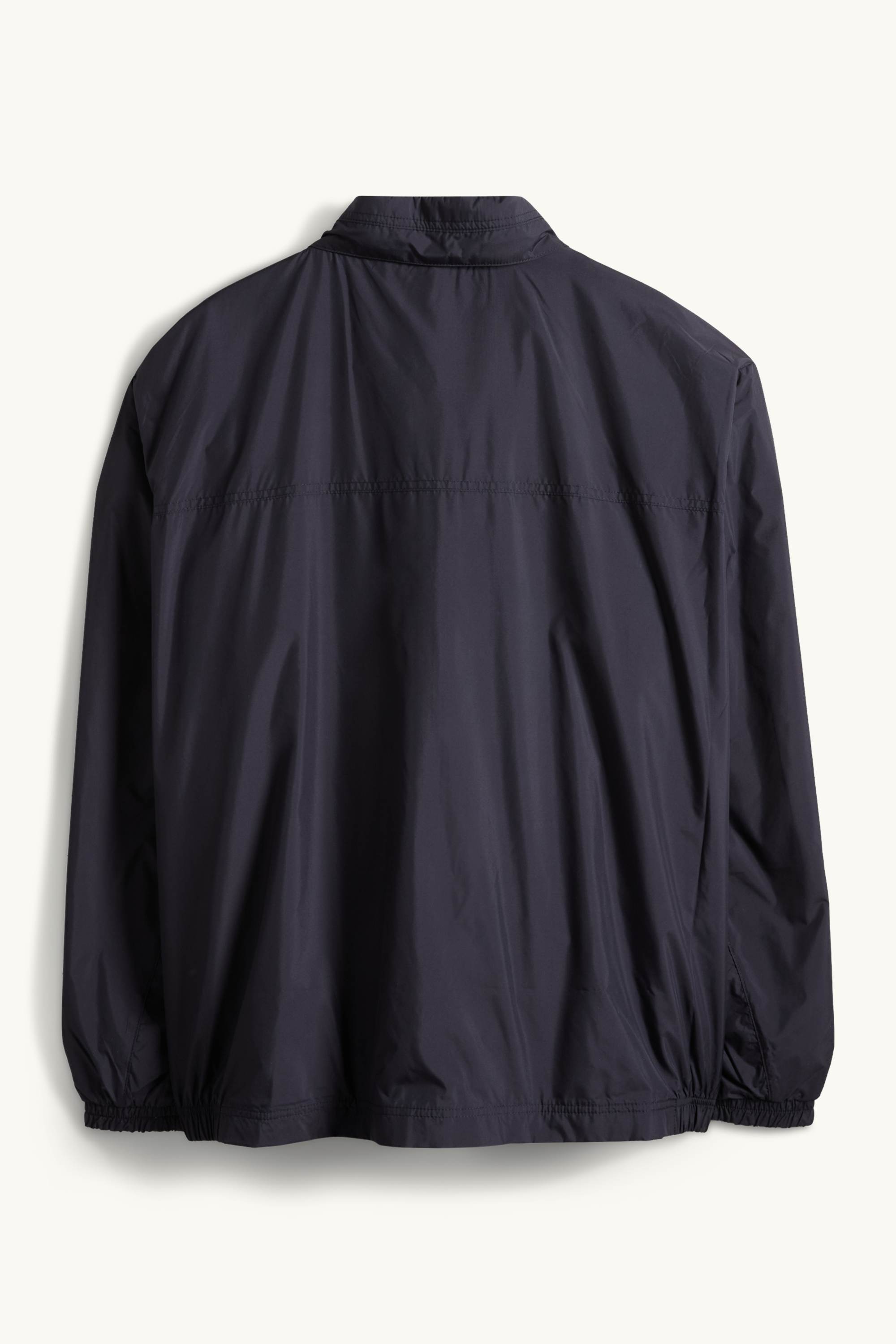 Bomber jacket with hood - water-repellent dark blue