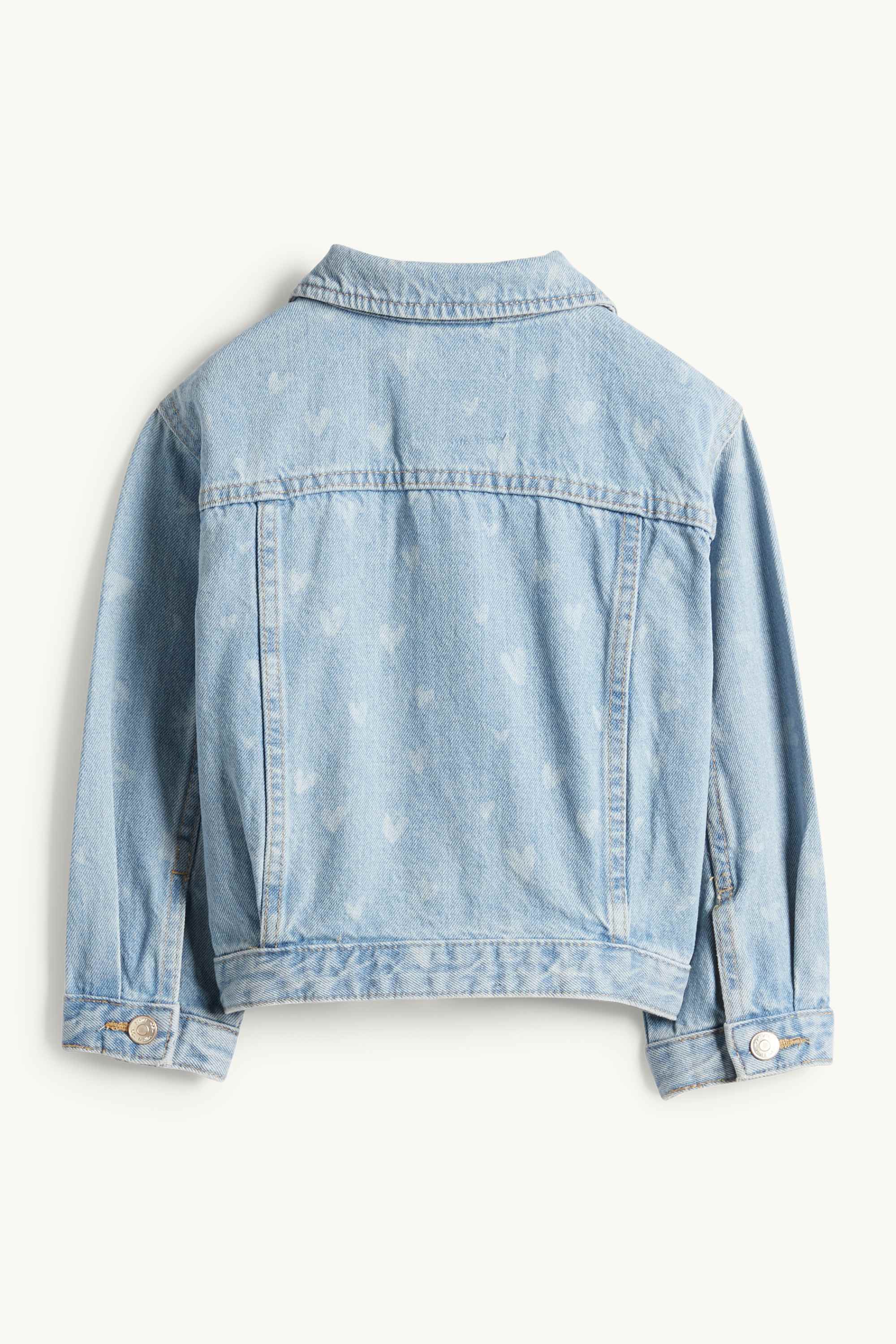 Heart - denim jacket light blue