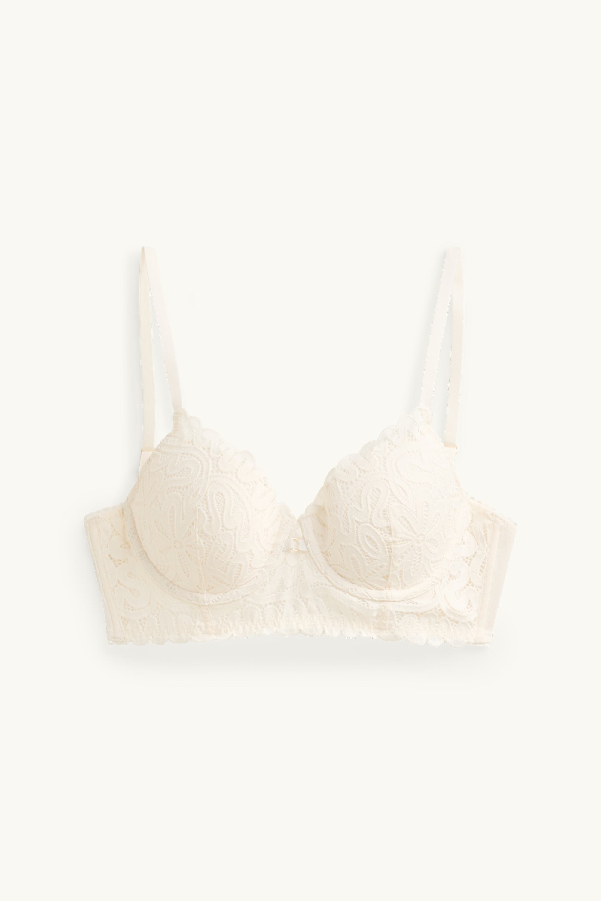 Underwire bra - DEMI - padded cremewhite
