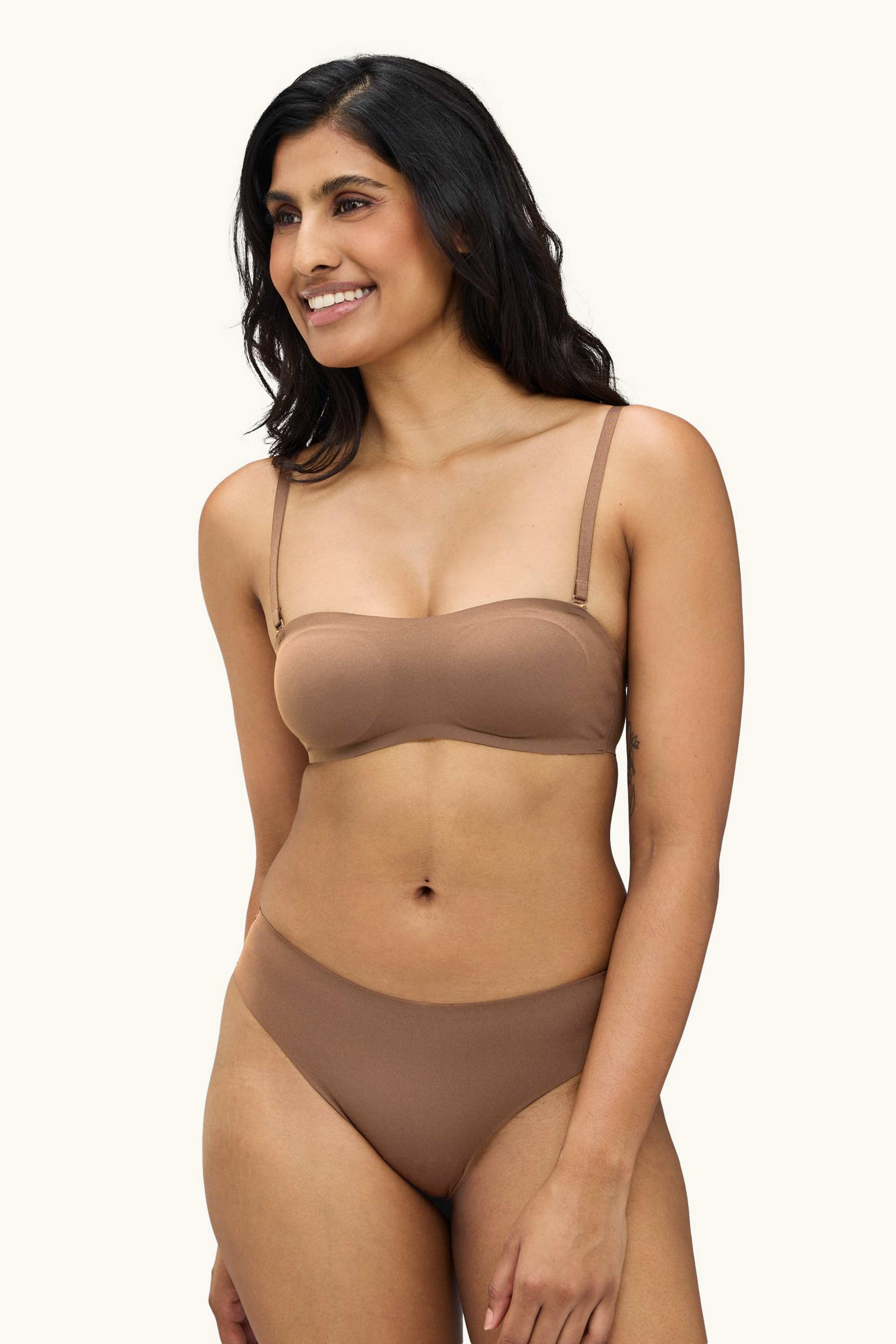 Multipack of 2 - no-VPL knickers brown