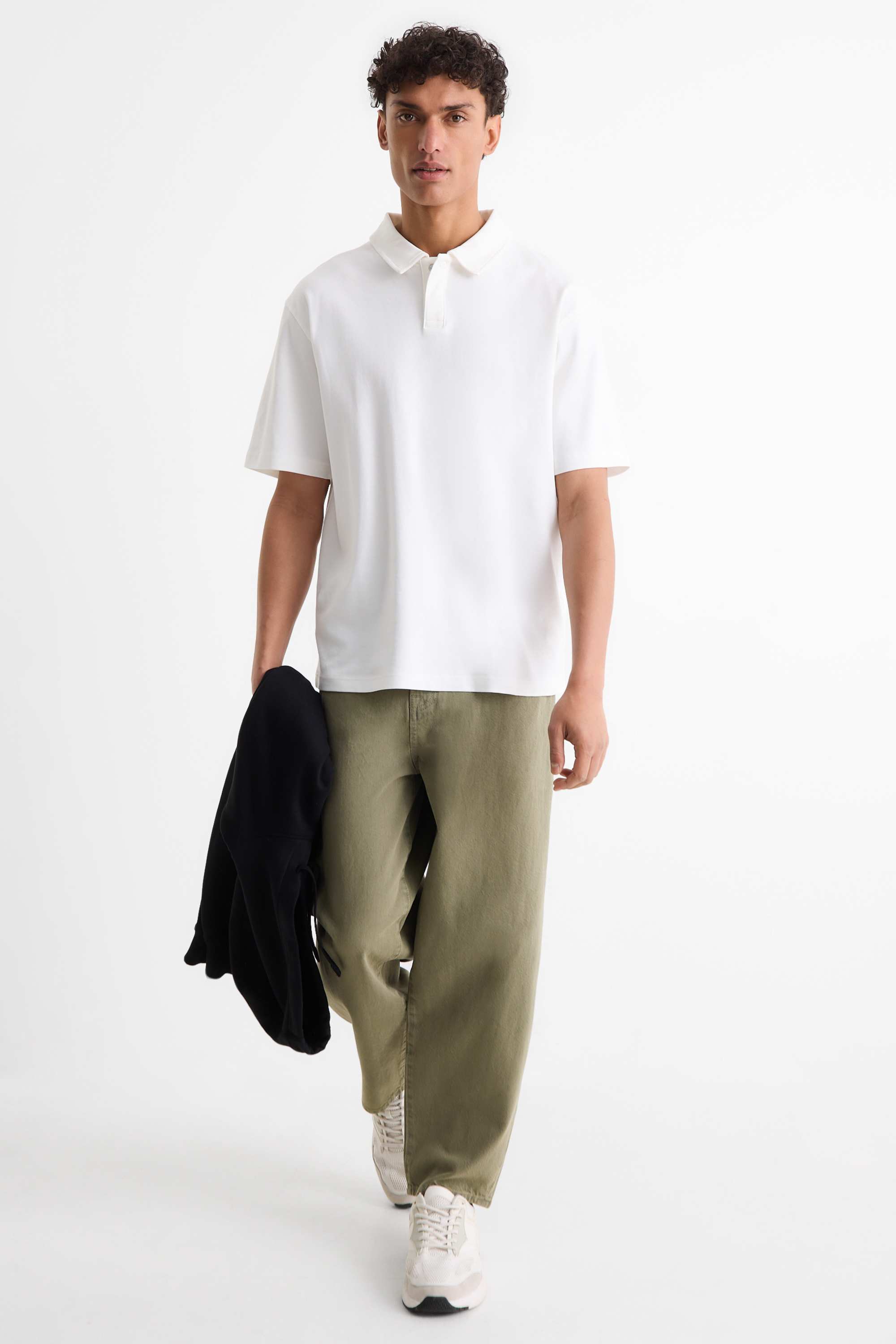 Barrel jeans green