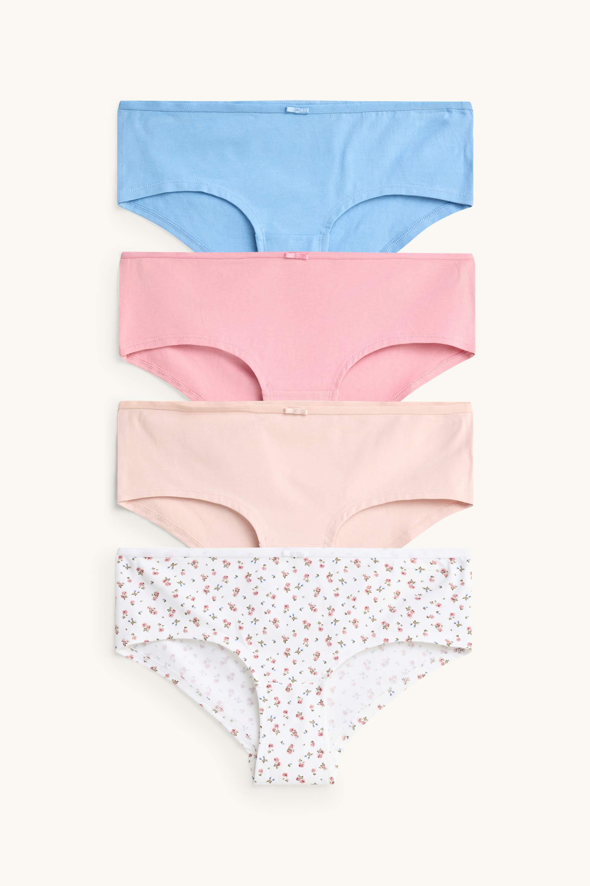 Multipack of 4 - hipsters rose / blue