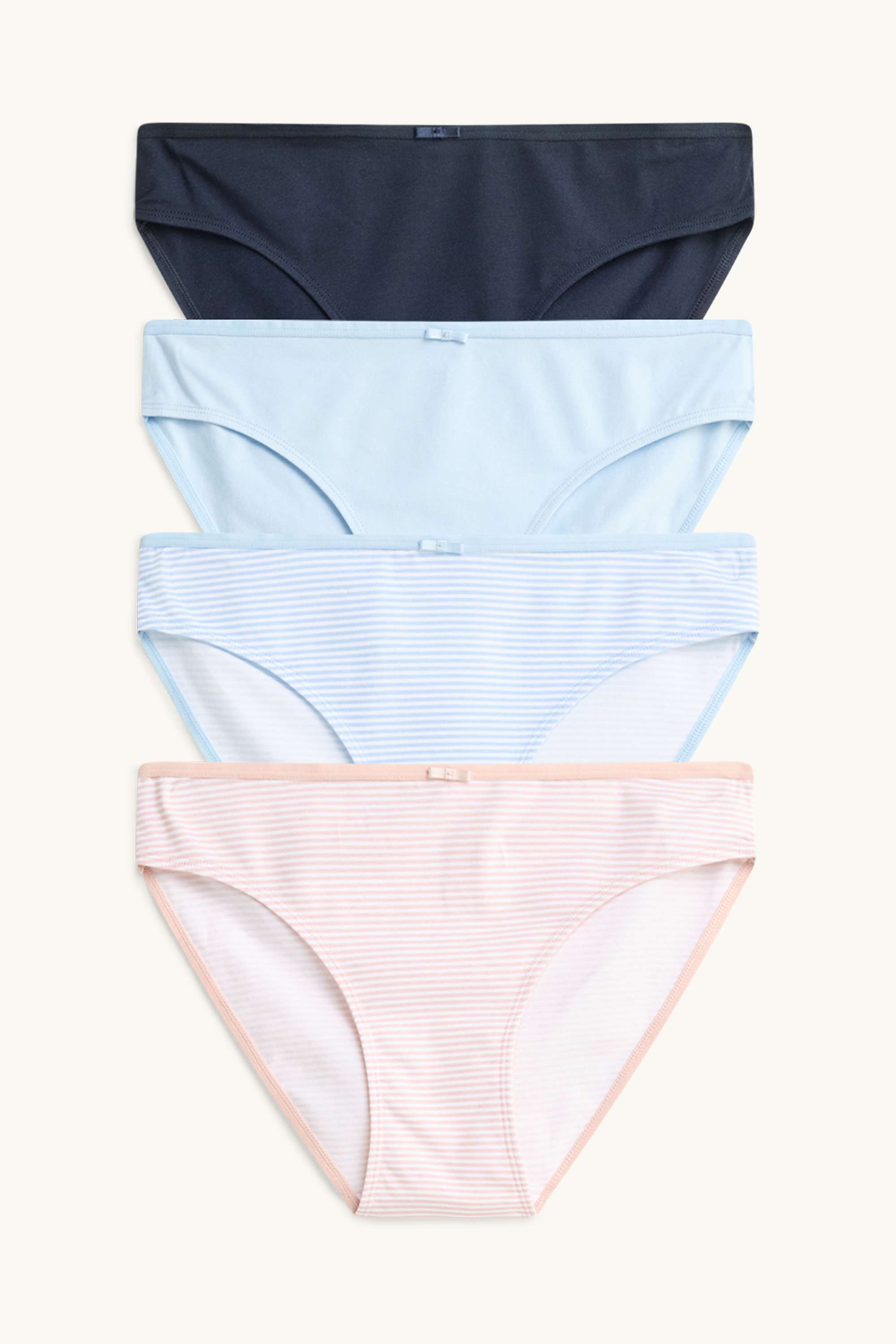 Multipack of 4 - knickers dark blue