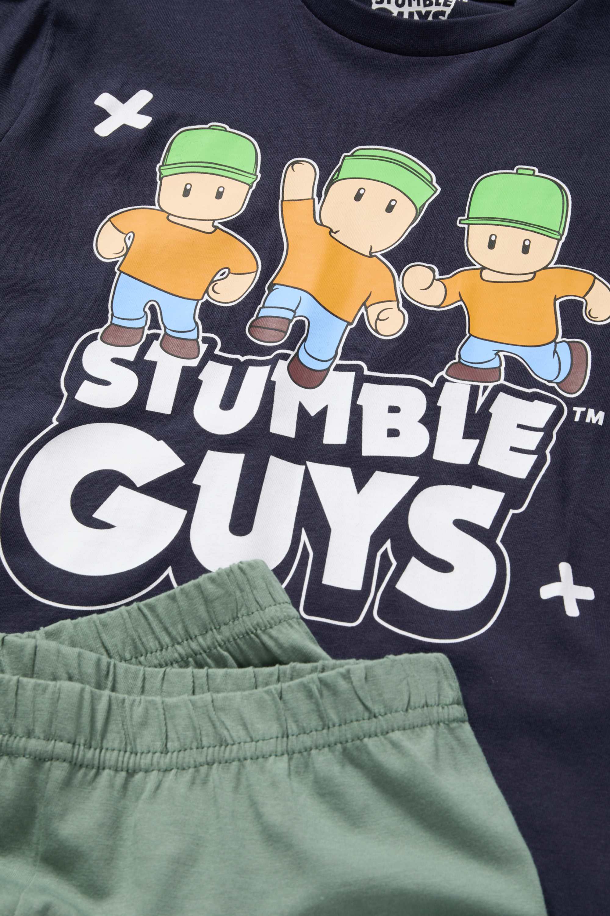 Stumble Guys - short pyjamas - 2 piece dark blue