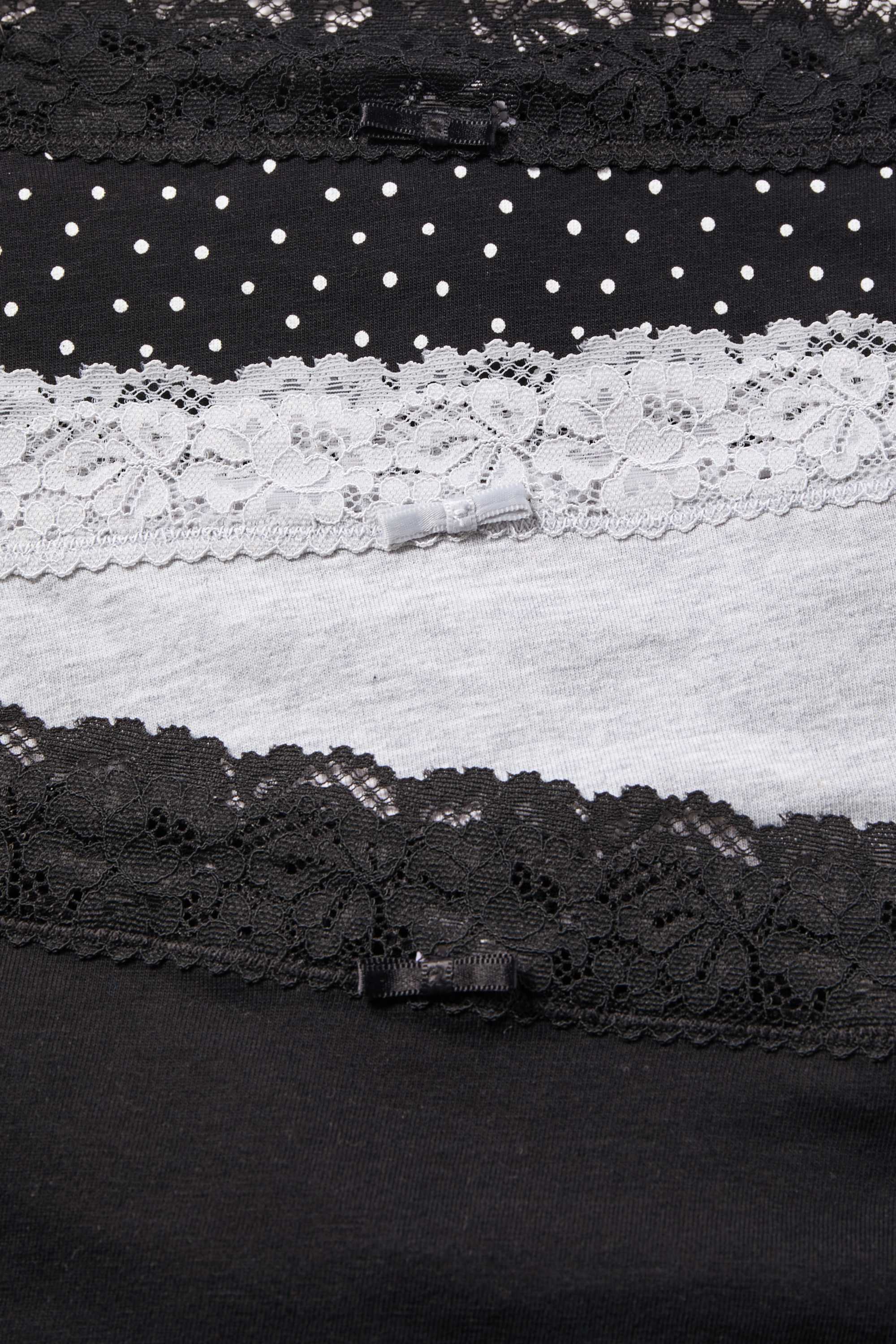 Multipack of 3 - knickers black