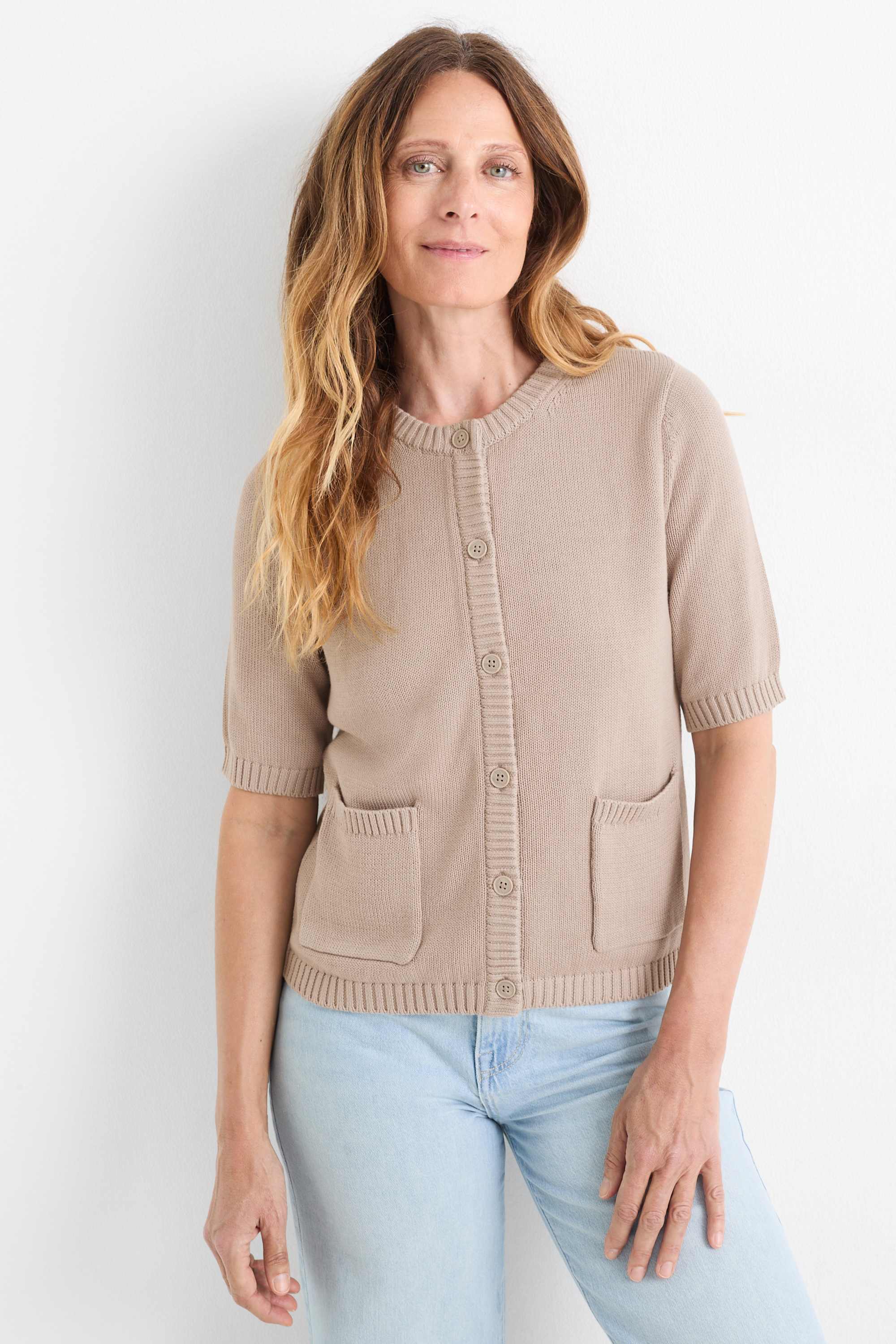 Cardigan light brown