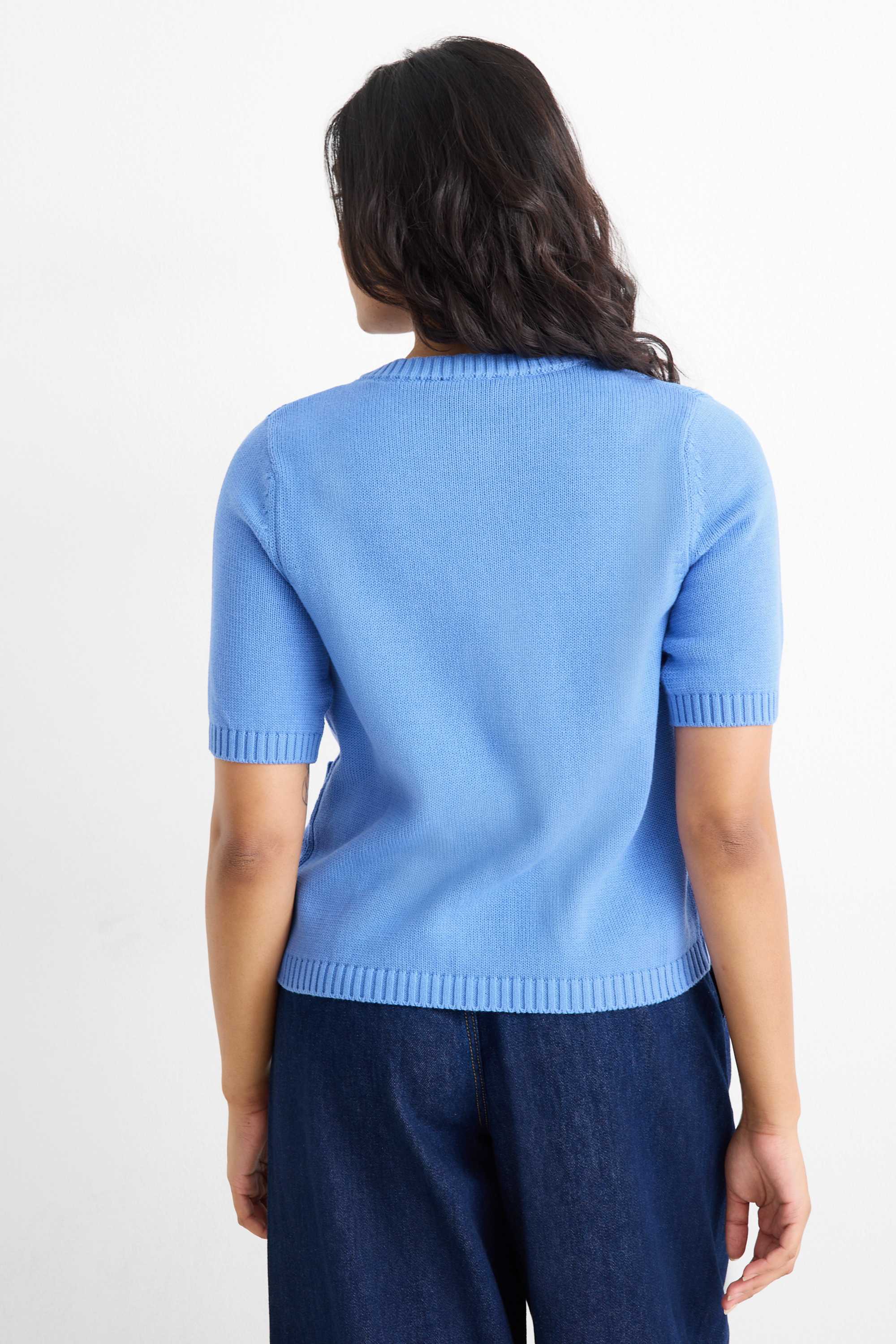 Cardigan blue
