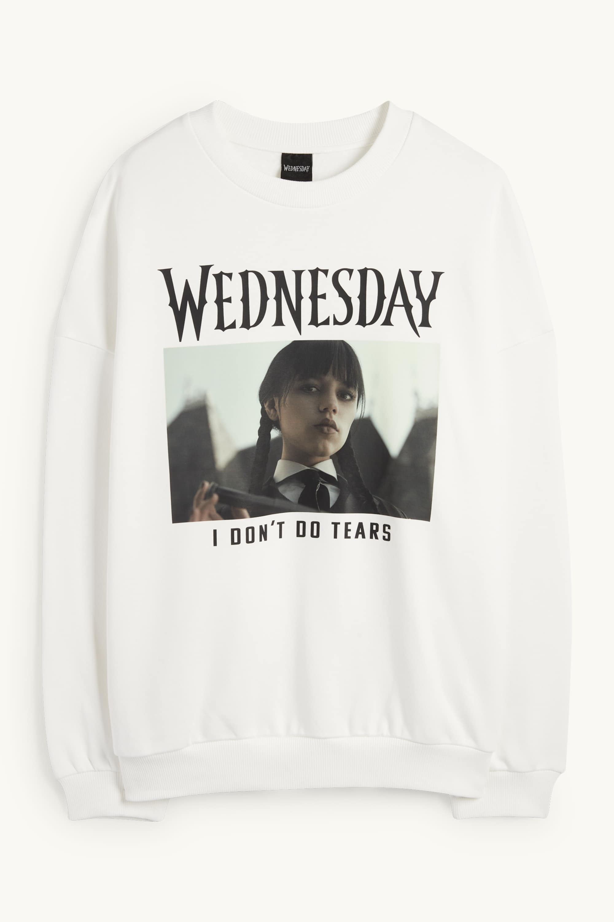 Wednesday - sweatshirt white