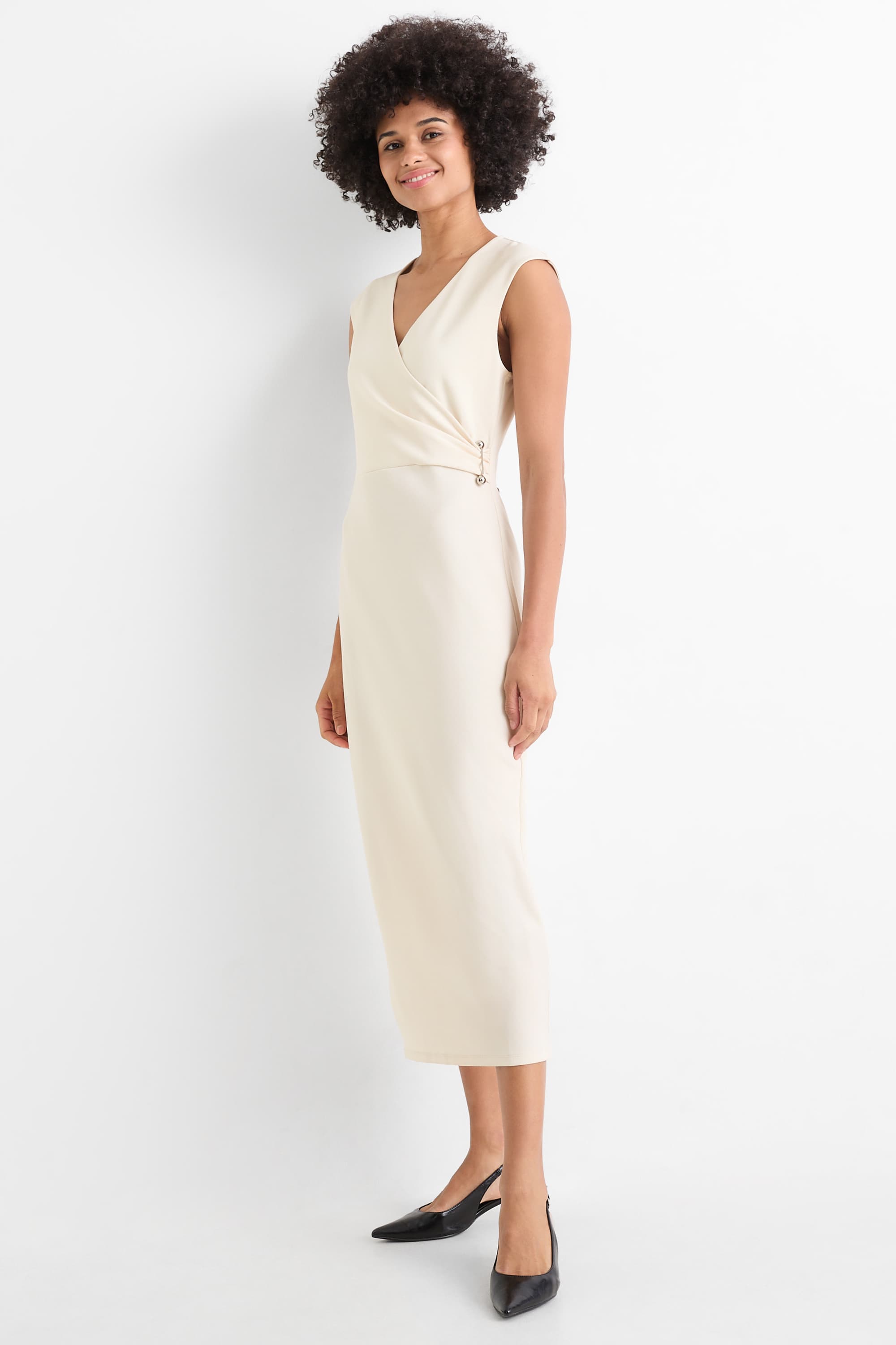 Bodycon dress cremewhite