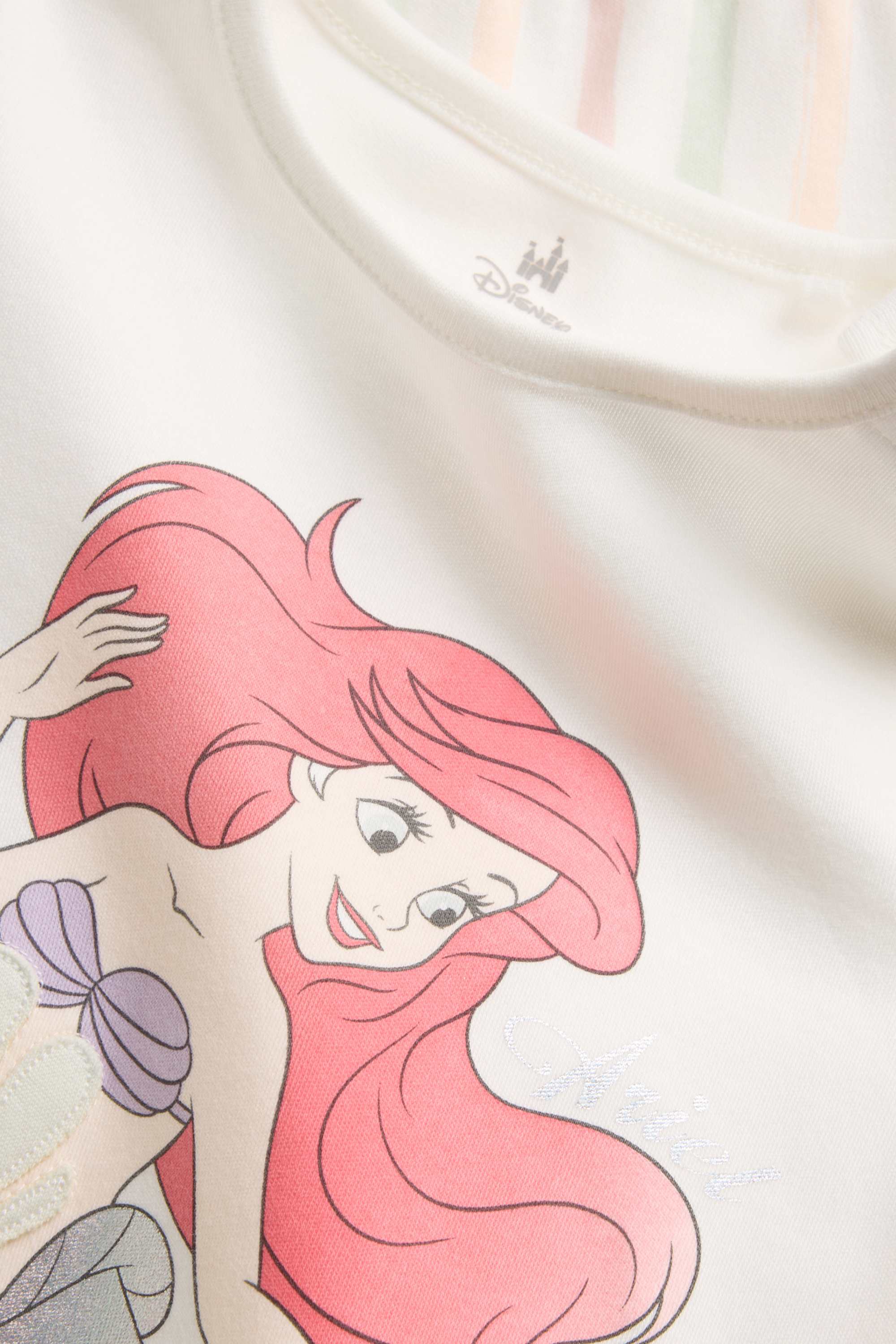 Ariel - baby pyjamas - 2 piece white