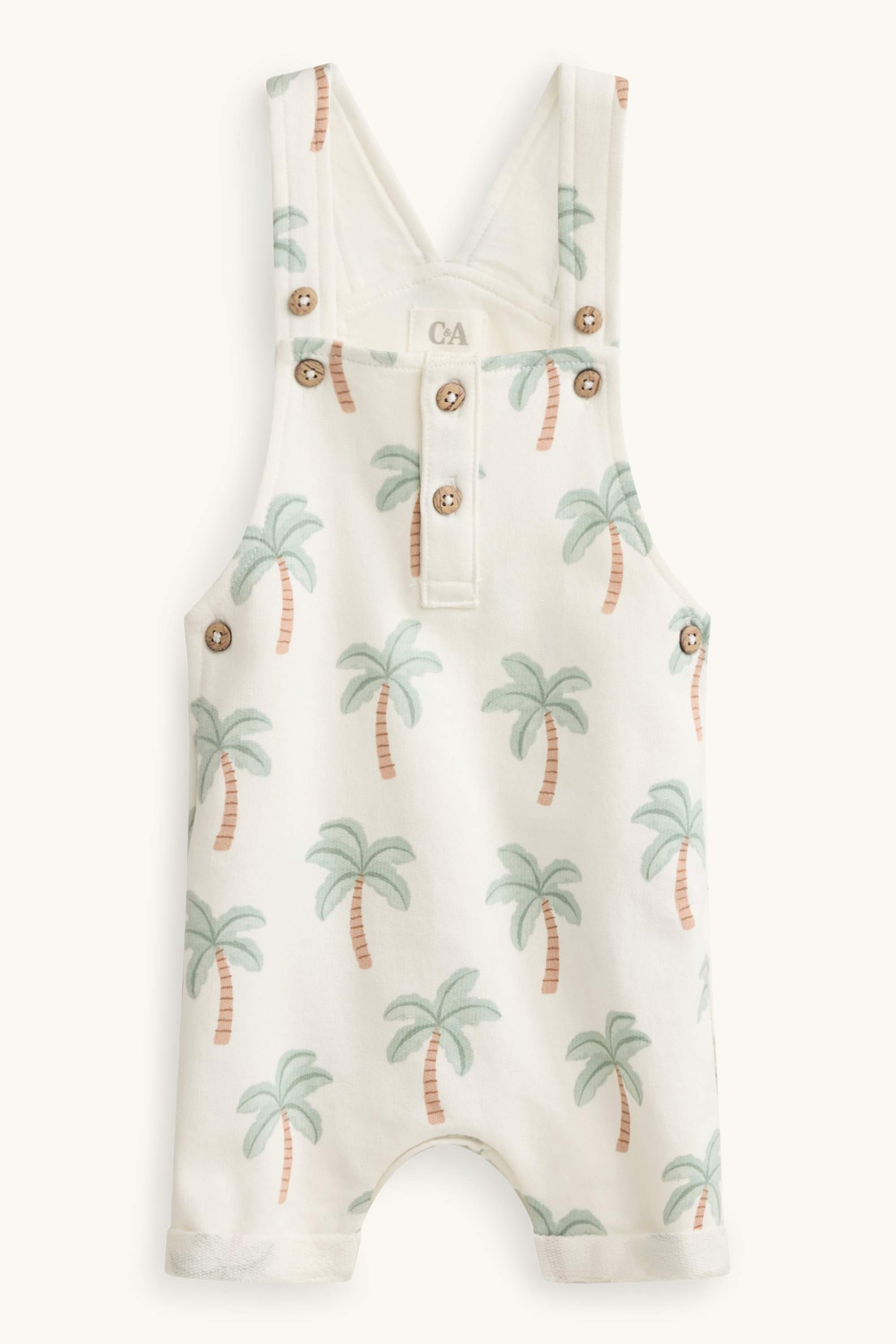 Palm - baby outfit - 3 piece white
