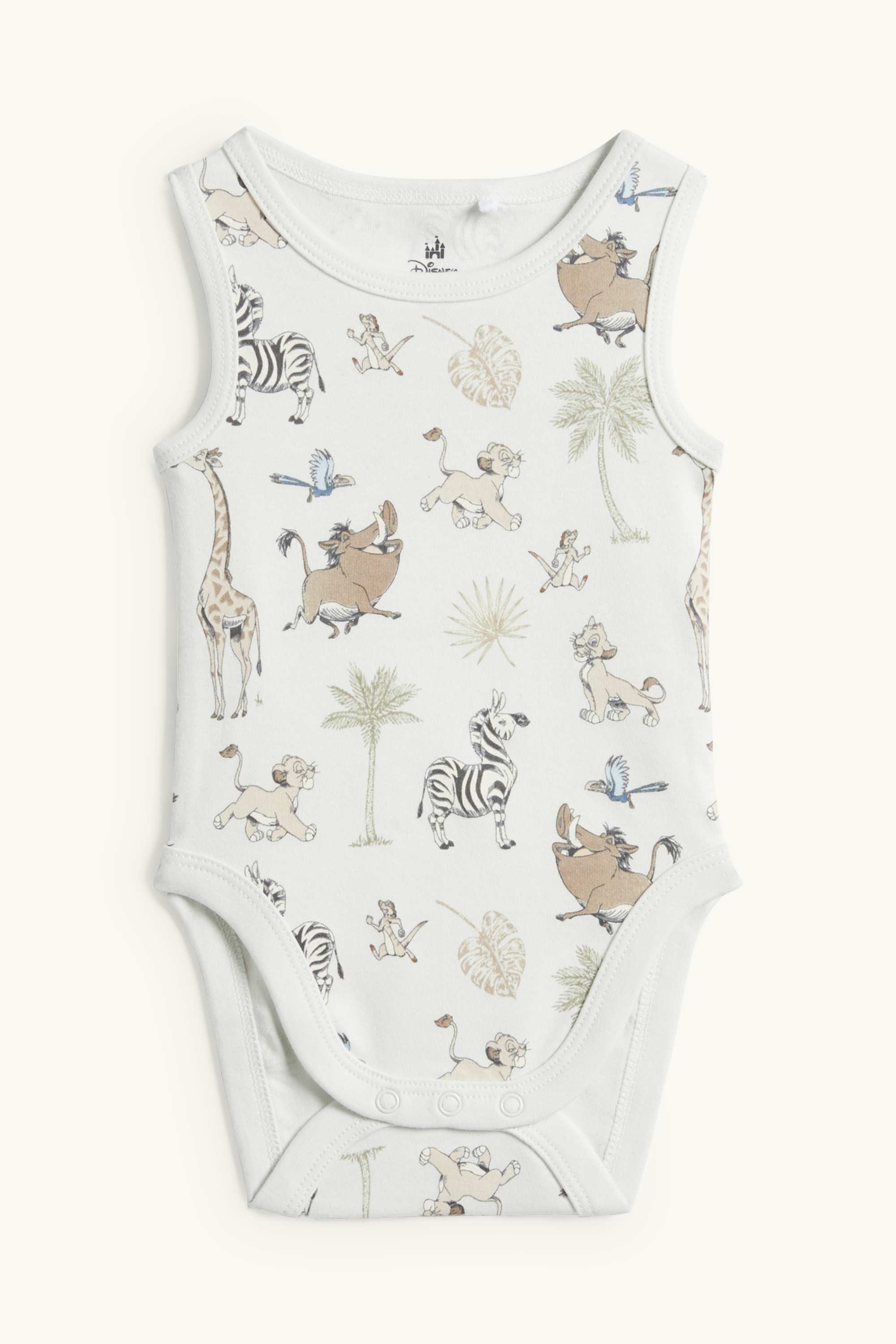 The Lion King - baby bodysuit mint green