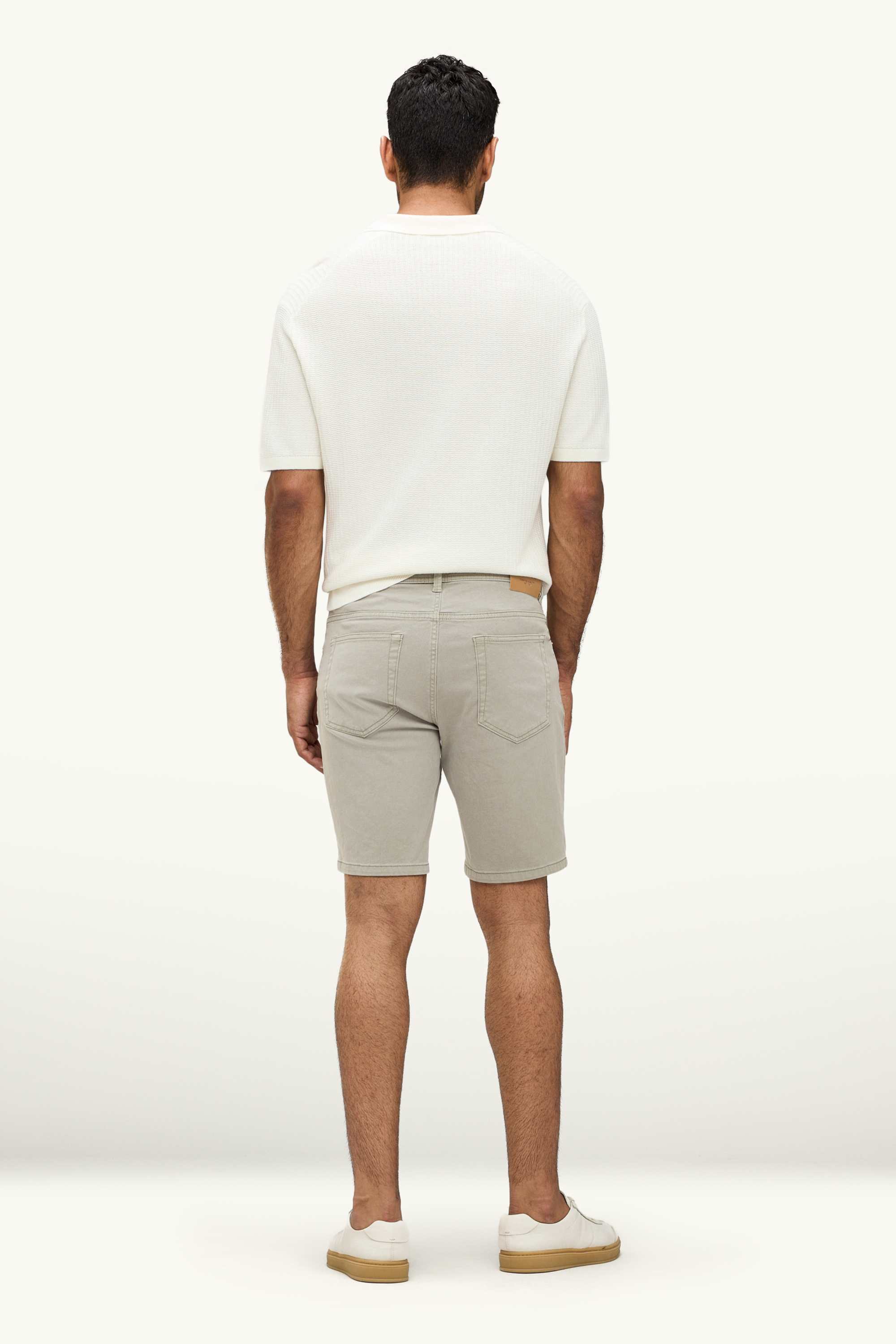 Denim shorts - Flex denim-green