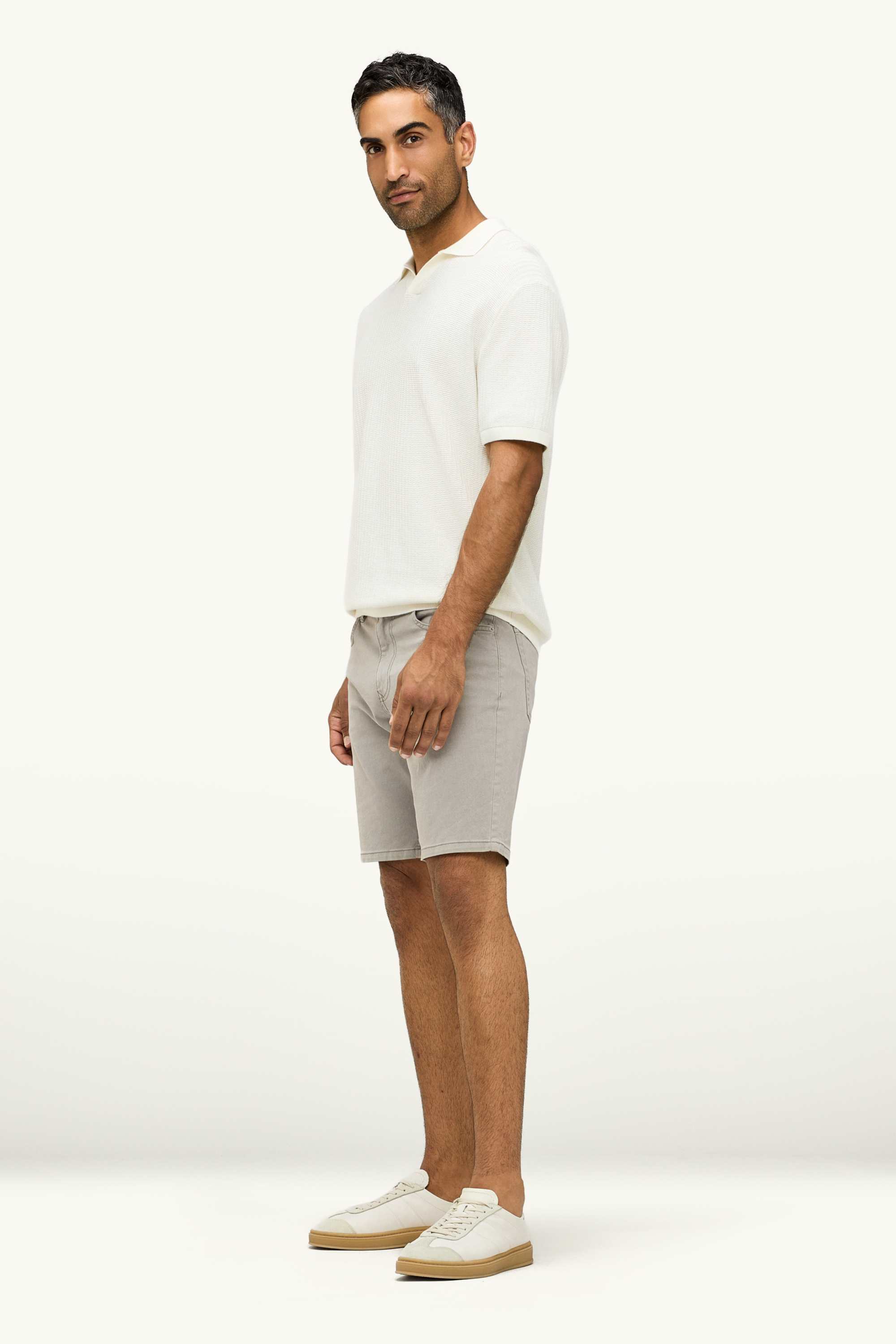Denim shorts - Flex denim-green