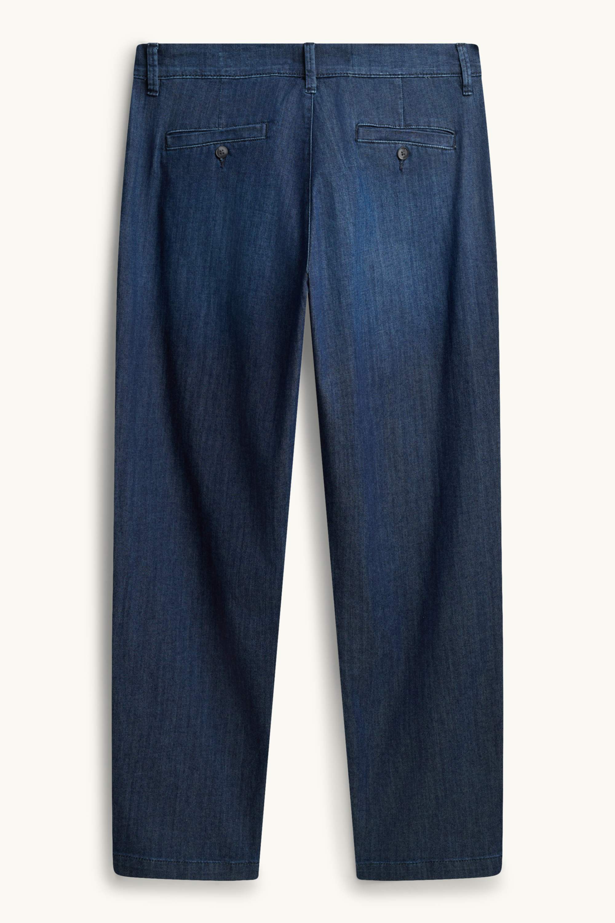 Chino jeans- tapered fit denim-dark blue